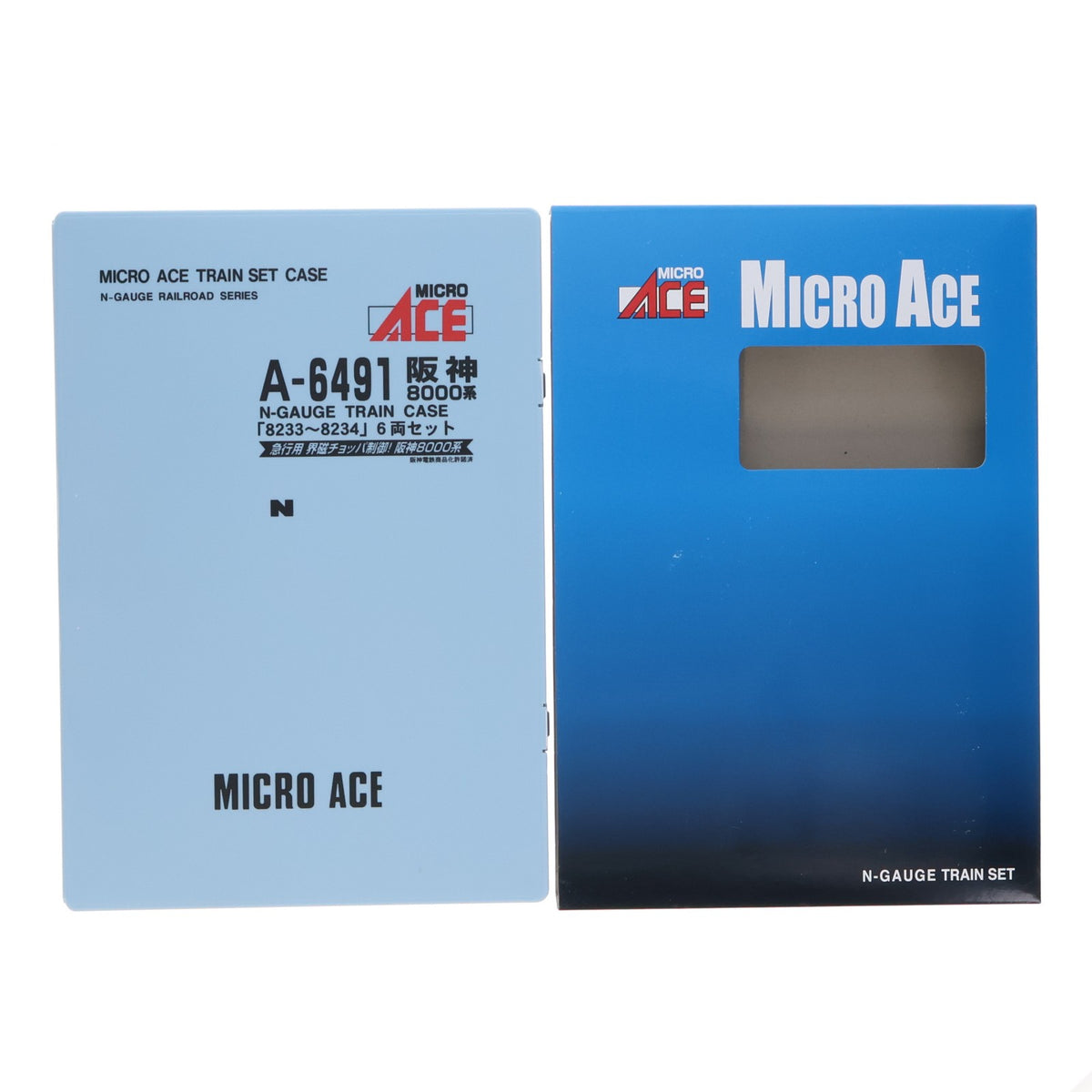 【中古即納】[RWM] A6491 阪神 8000系 「8233～8234」 6両セット(動力付き) Nゲージ 鉄道模型 MICRO ACE(マイクロエース)(20100730)