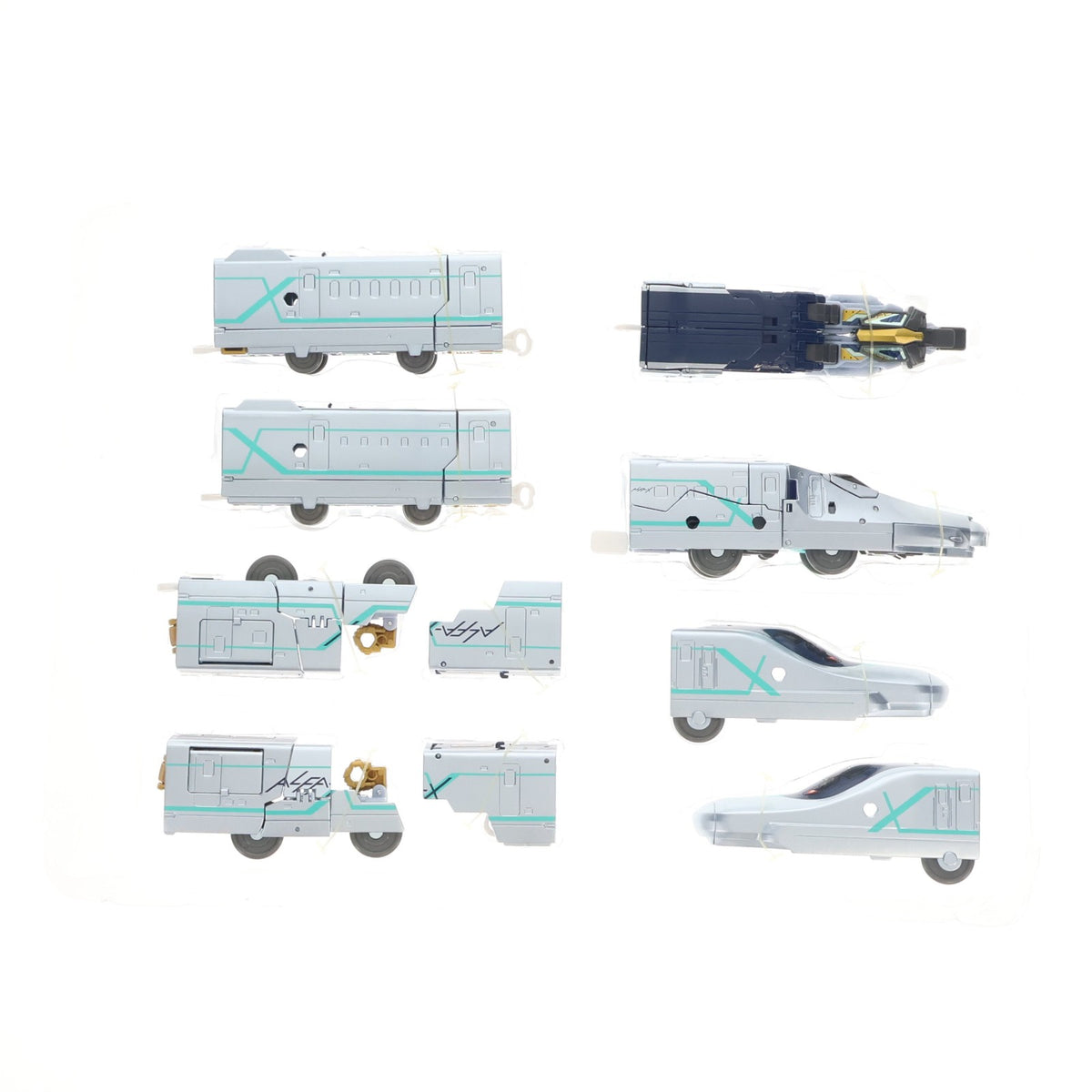 【中古即納】[RWM] プラレール 新幹線変形ロボ シンカリオン DXS104 シンカリオン ALFA-X(アルファエックス)(動力無し) 鉄道模型 タカラトミー(20191121)