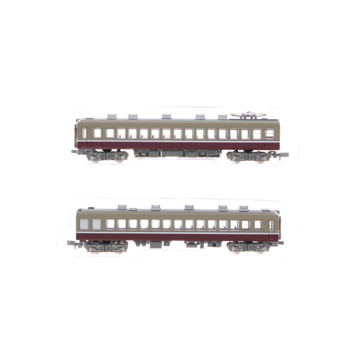 【中古即納】[RWM] 鉄道コレクション(鉄コレ) 東武1700系 2両セットC(側窓固定化、前照灯強化後)(動力無し) Nゲージ 鉄道模型 TOMYTEC(トミーテック)(20161204)
