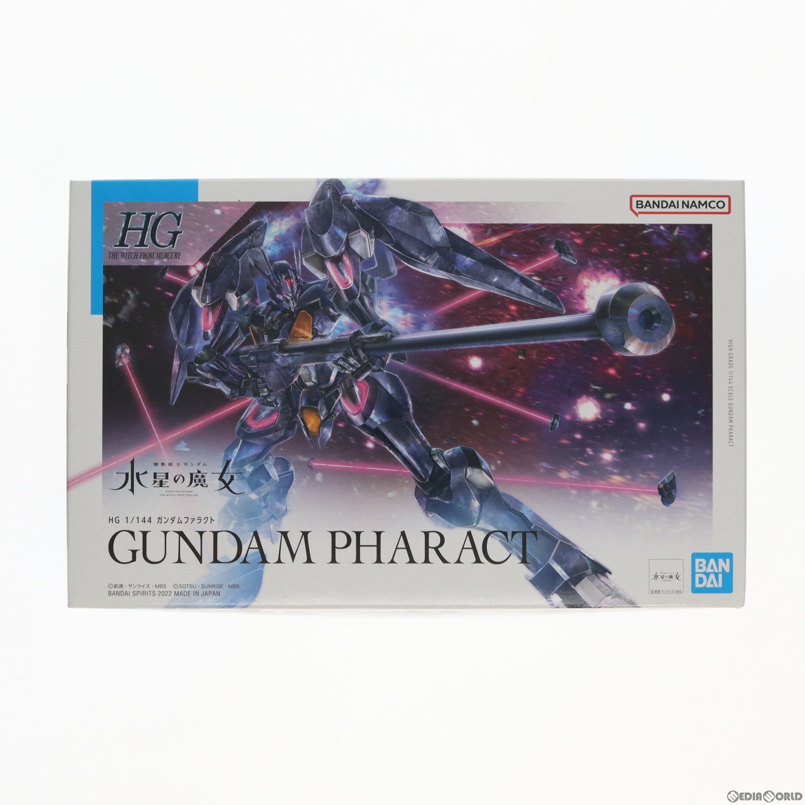 【中古即納】[PTM] (再販) HG 1/144 ガンダムファラクト 機動戦士ガンダム 水星の魔女 プラモデル(5063354) バンダイスピリッツ(20230429)