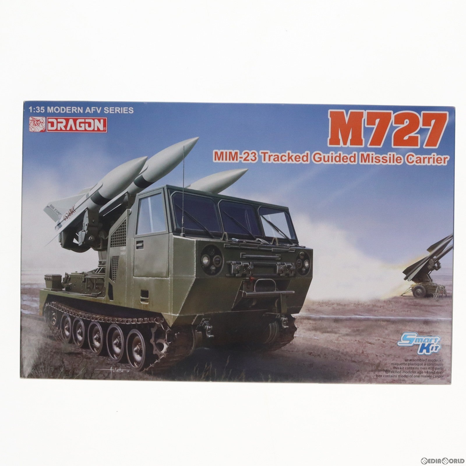 【中古即納】[PTM] 1/35 アメリカ軍 M727ホークミサイル自走型発射機 プラモデル(DR3583) DRAGON(ドラゴン) (19991231)