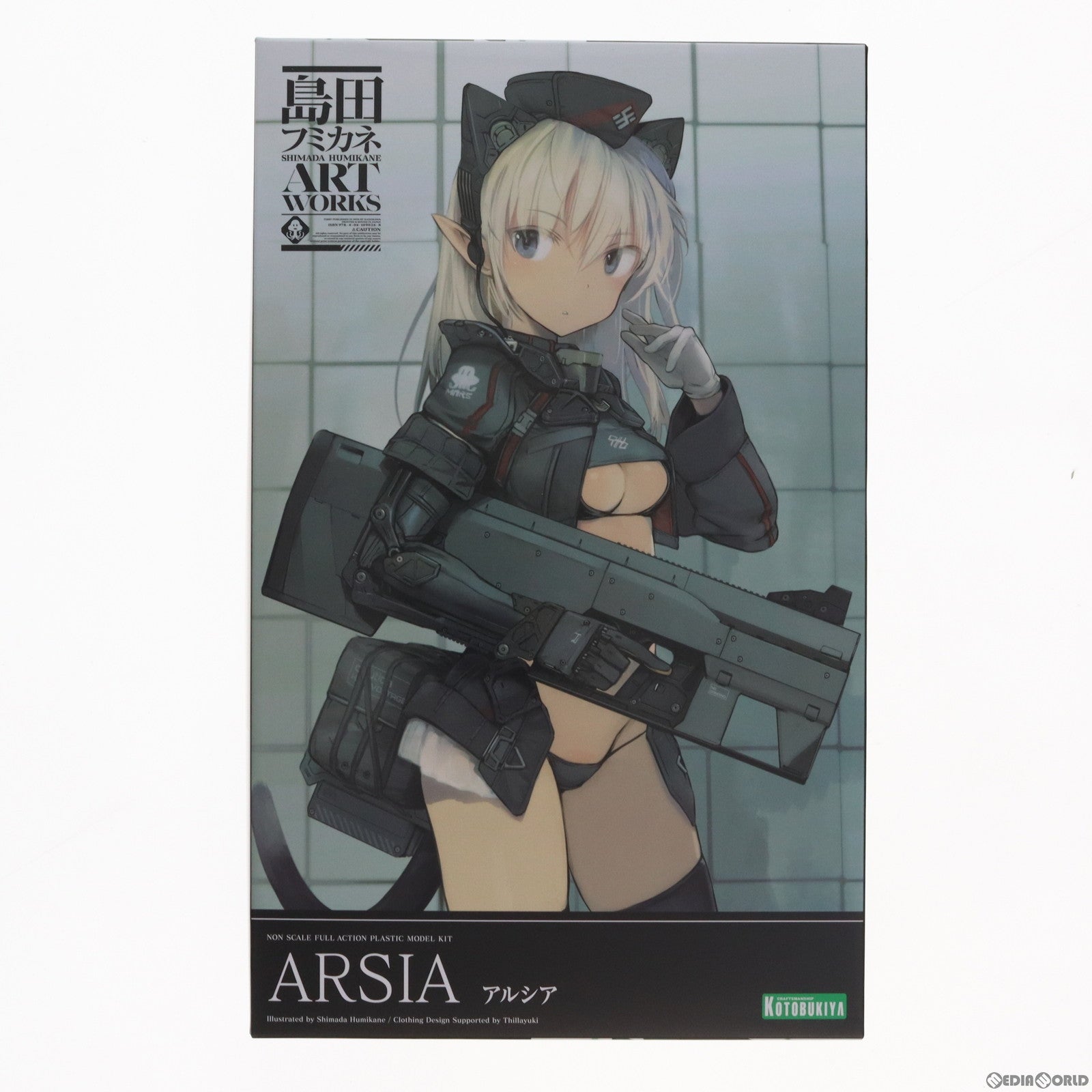 【中古即納】[PTM] アルシア 島田フミカネ ART WORKS II プラモデル(FG101) コトブキヤ(20220924)