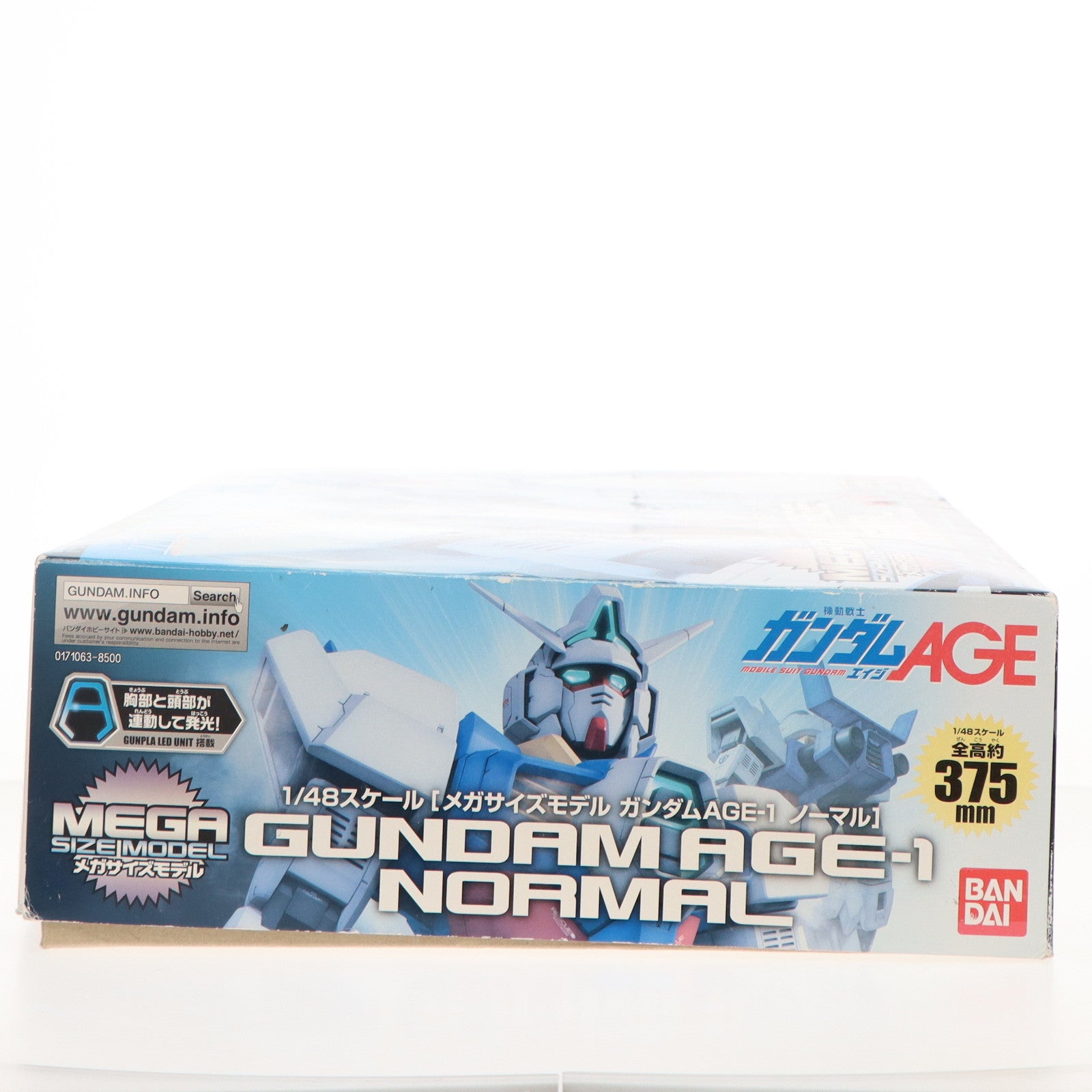 【中古即納】[PTM]小冊子付属 1/48 メガサイズモデル ガンダムAGE-1 ノーマル 機動戦士ガンダムAGE(エイジ) プラモデル(0171063) バンダイ(20111210)