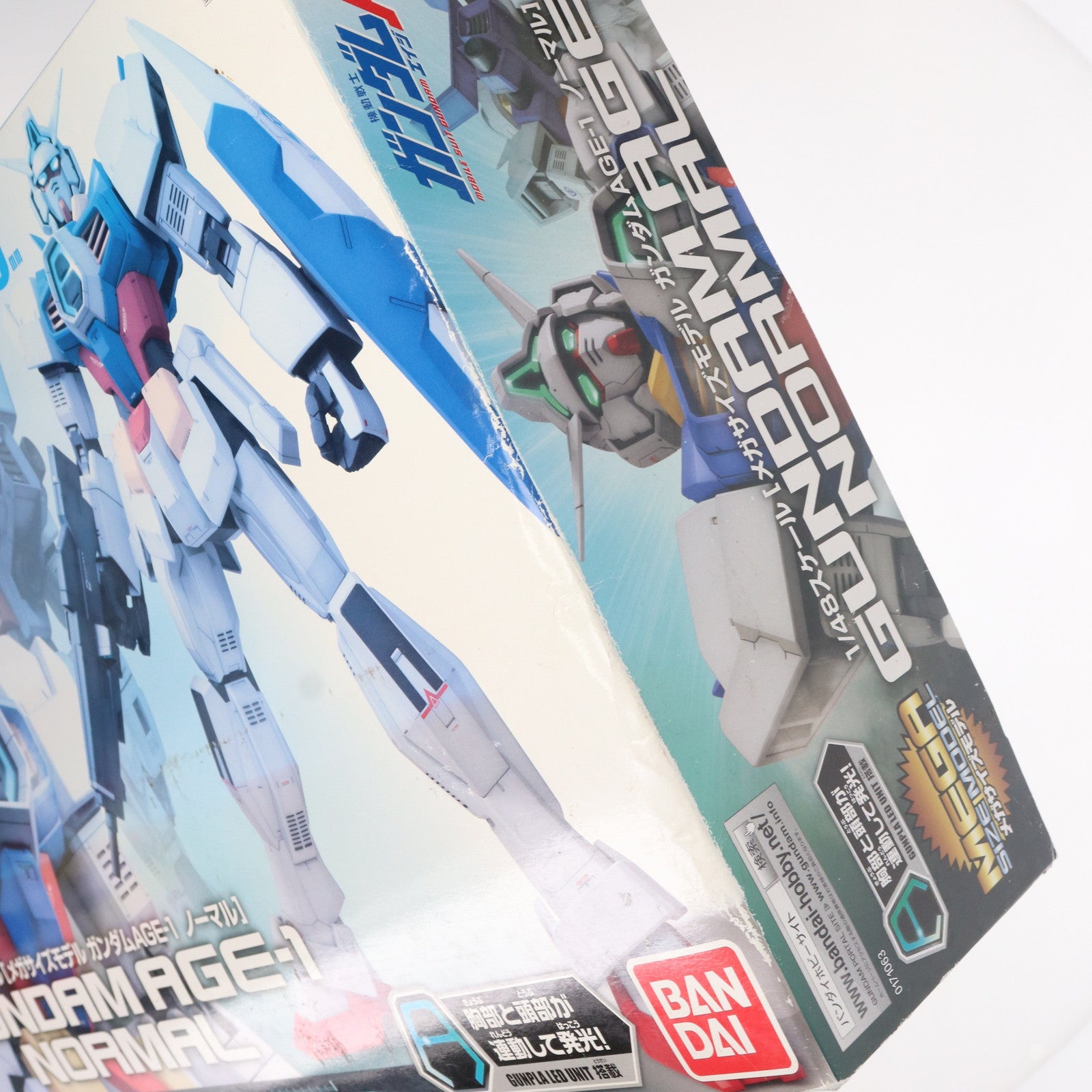 【中古即納】[PTM]小冊子付属 1/48 メガサイズモデル ガンダムAGE-1 ノーマル 機動戦士ガンダムAGE(エイジ) プラモデル(0171063) バンダイ(20111210)