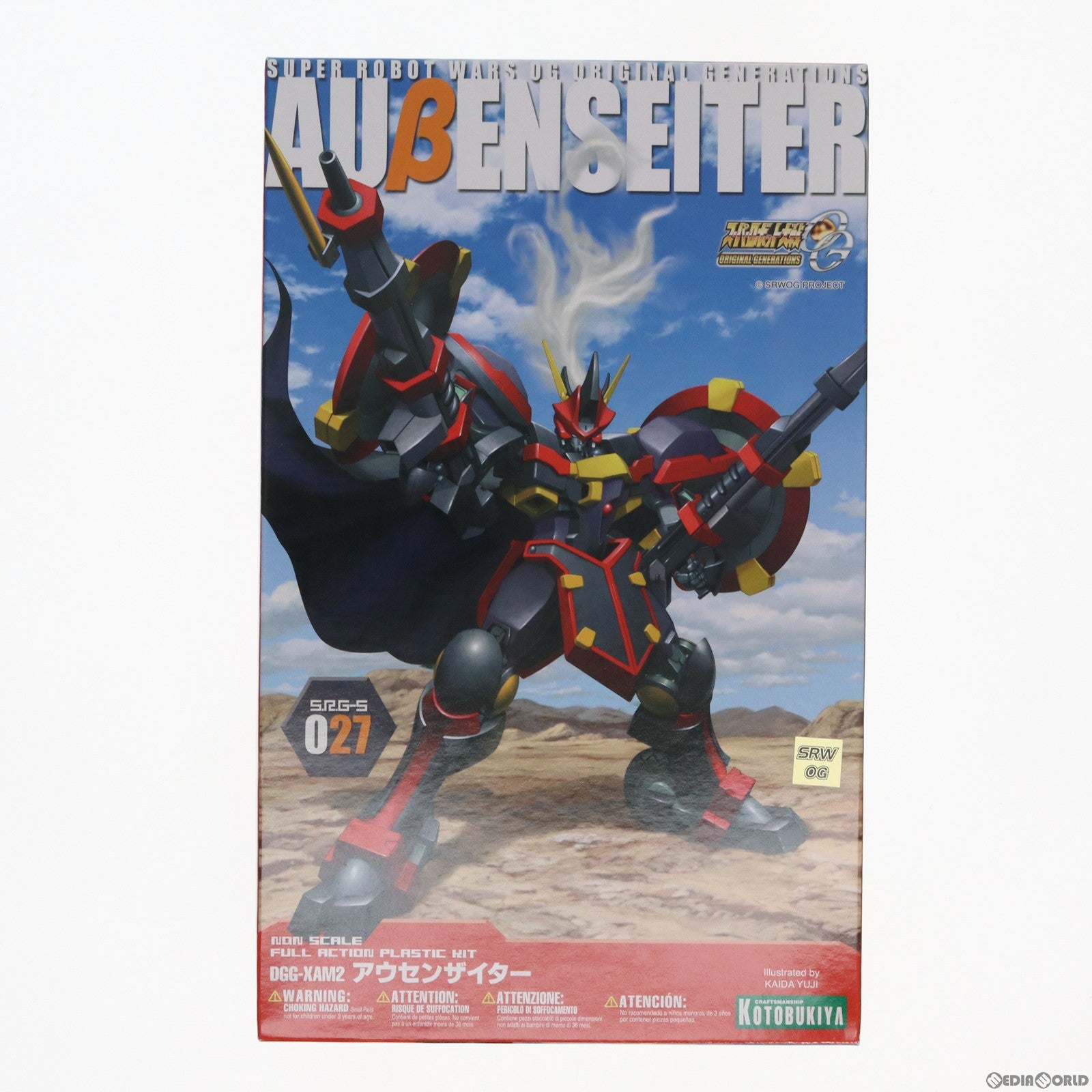 【中古即納】[PTM] S.R.G-S027 DGG-XAM2 アウセンザイター スーパーロボット大戦OG プラモデル(KP-50) コトブキヤ (20120430)