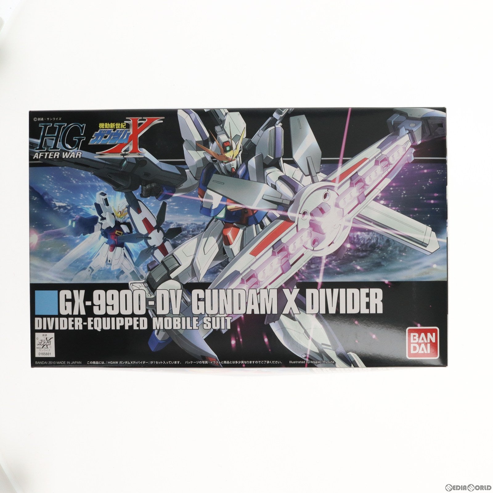 【中古即納】[PTM]HGAW 1/144 GX-9900-DV ガンダムXディバイダー 機動新世紀ガンダムX プラモデル(0165661) バンダイ(20101218)