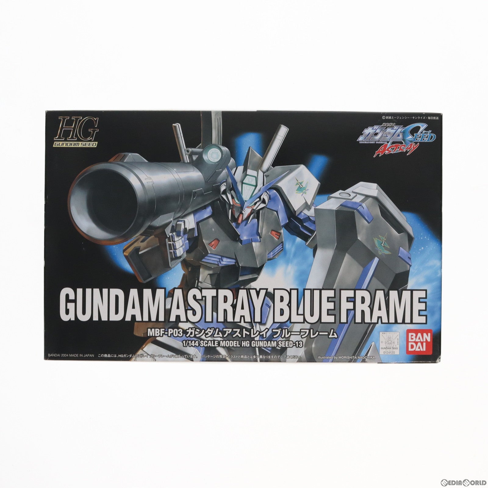 【中古即納】[PTM]HG 1/144 MBF-P03 ガンダムアストレイ・ブルーフレーム 機動戦士ガンダムSEED(シード) MSV Xアストレイ プラモデル バンダイ(20100825)