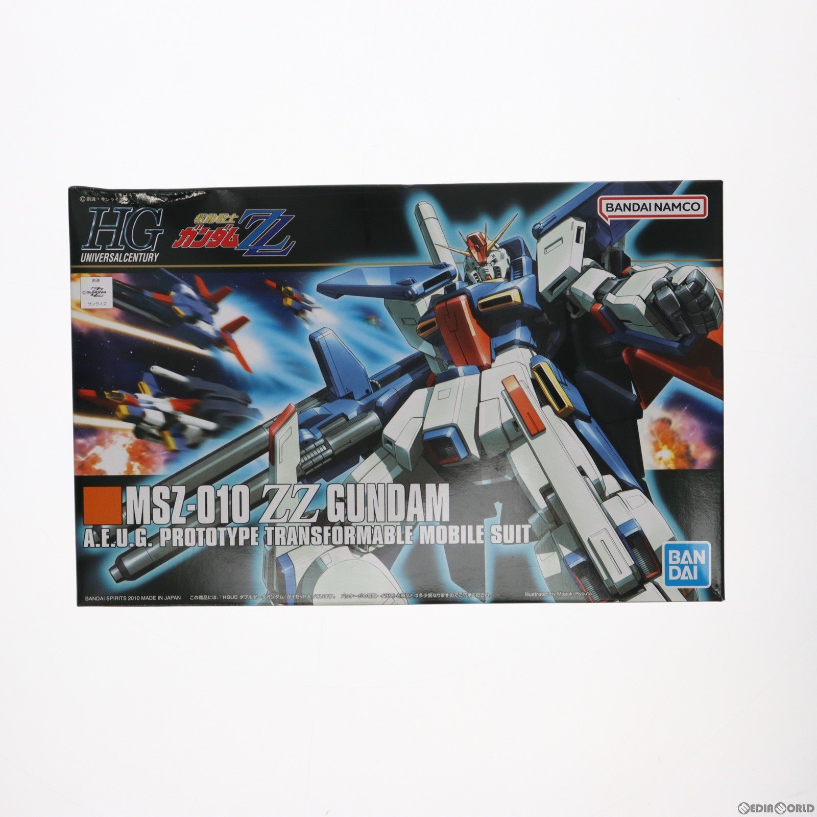 【中古即納】[PTM](再販)HGUC 1/144 MSZ-010 ダブルゼータガンダム(ZZガンダム) 機動戦士ガンダムZZ(ダブルゼータ) プラモデル バンダイスピリッツ(20220126)