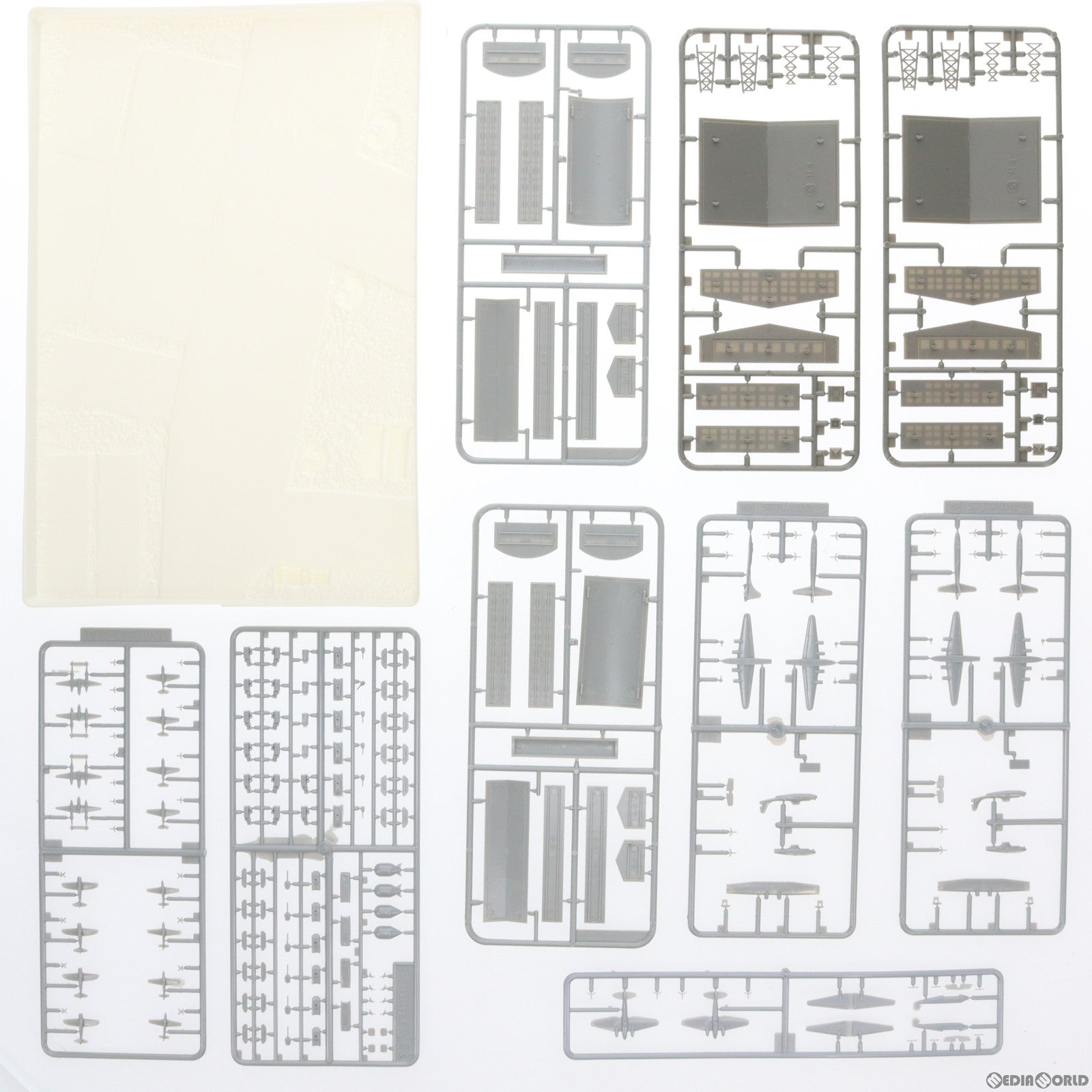【中古即納】[PTM] 1/700 SKYWAVE DIORAMA SET(スカイウェーブジオラマセット) STRATEGIC AIR BASE 戦略空軍基地 プラモデル GREENMAX(グリーンマックス) (19991231)