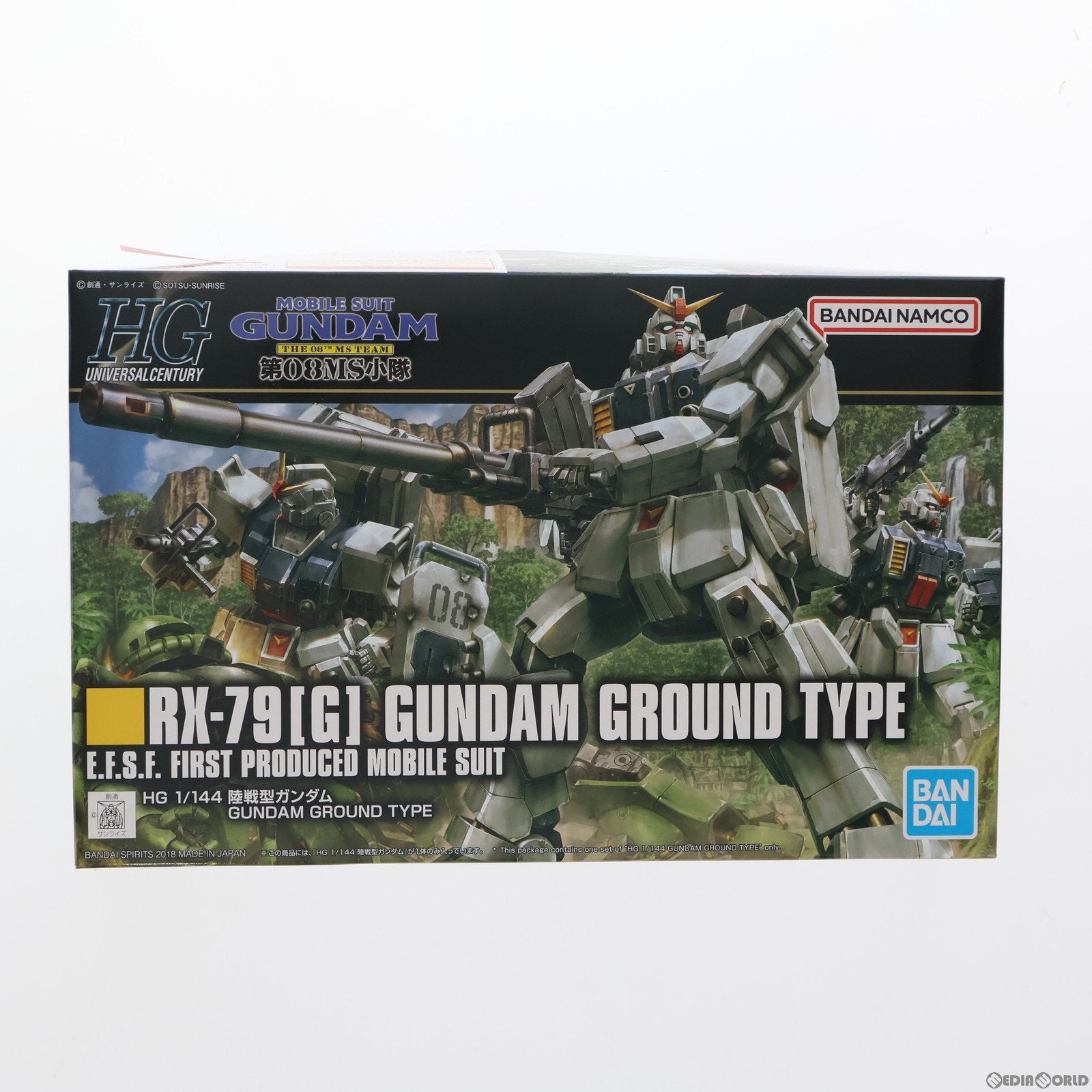 【中古即納】[PTM] (再販) HGUC 1/144 RX-79[G] 陸戦型ガンダム 機動戦士ガンダム 第08MS小隊 プラモデル バンダイスピリッツ(20230422)