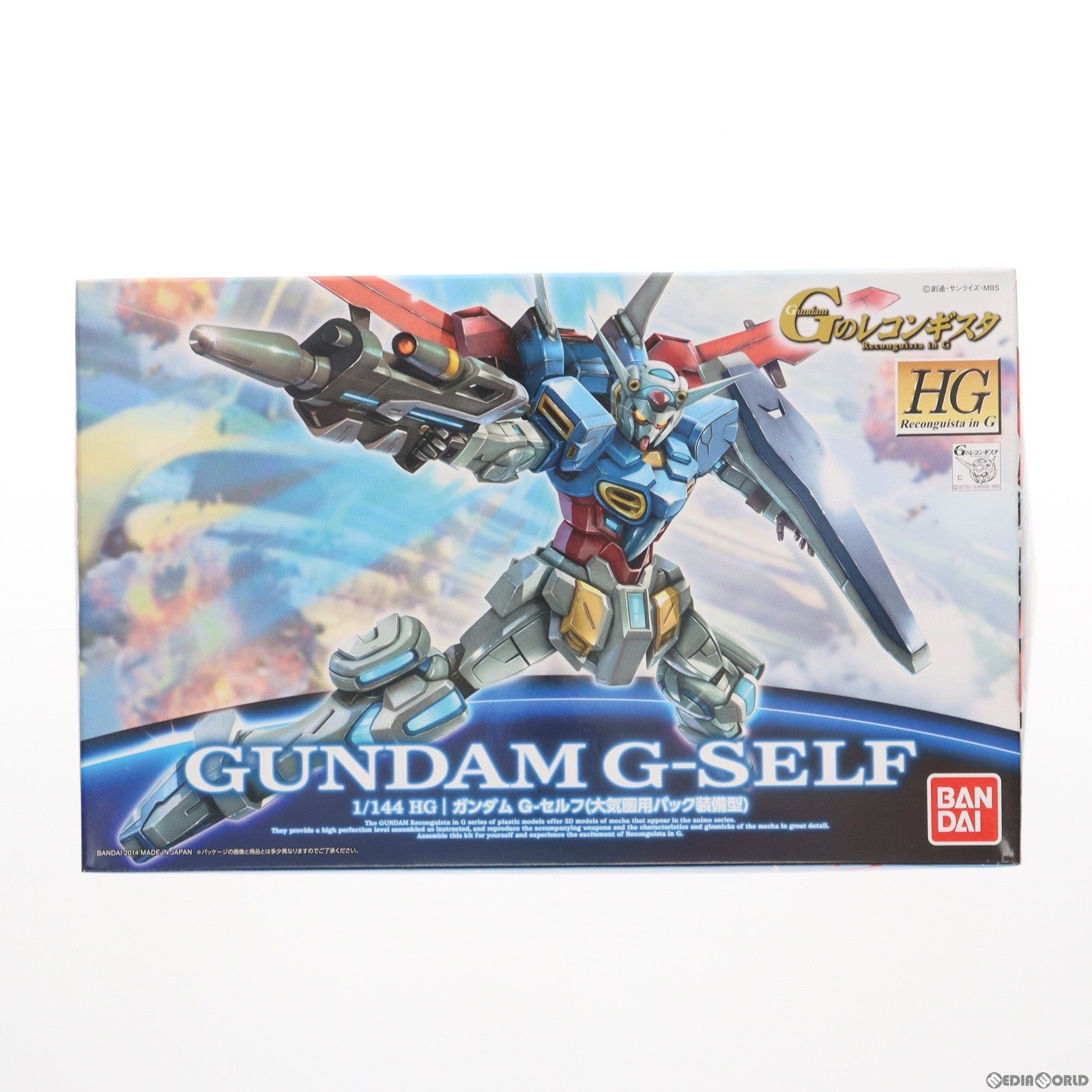 【中古即納】[PTM]HG 1/144 ガンダム G-セルフ(大気圏用パック装備型) ガンダム Gのレコンギスタ プラモデル バンダイ(20140920)