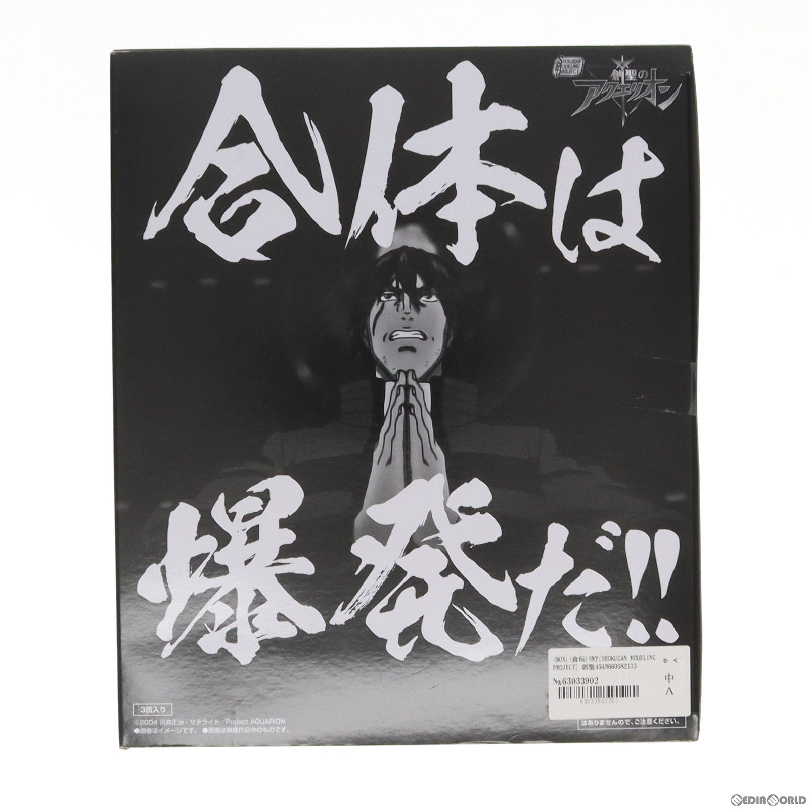 【中古即納】[BOX][PTM] (食玩) SMP[SHOKUGAN MODELING PROJECT] 創聖のアクエリオン プラモデル(3個) バンダイ(20220926)