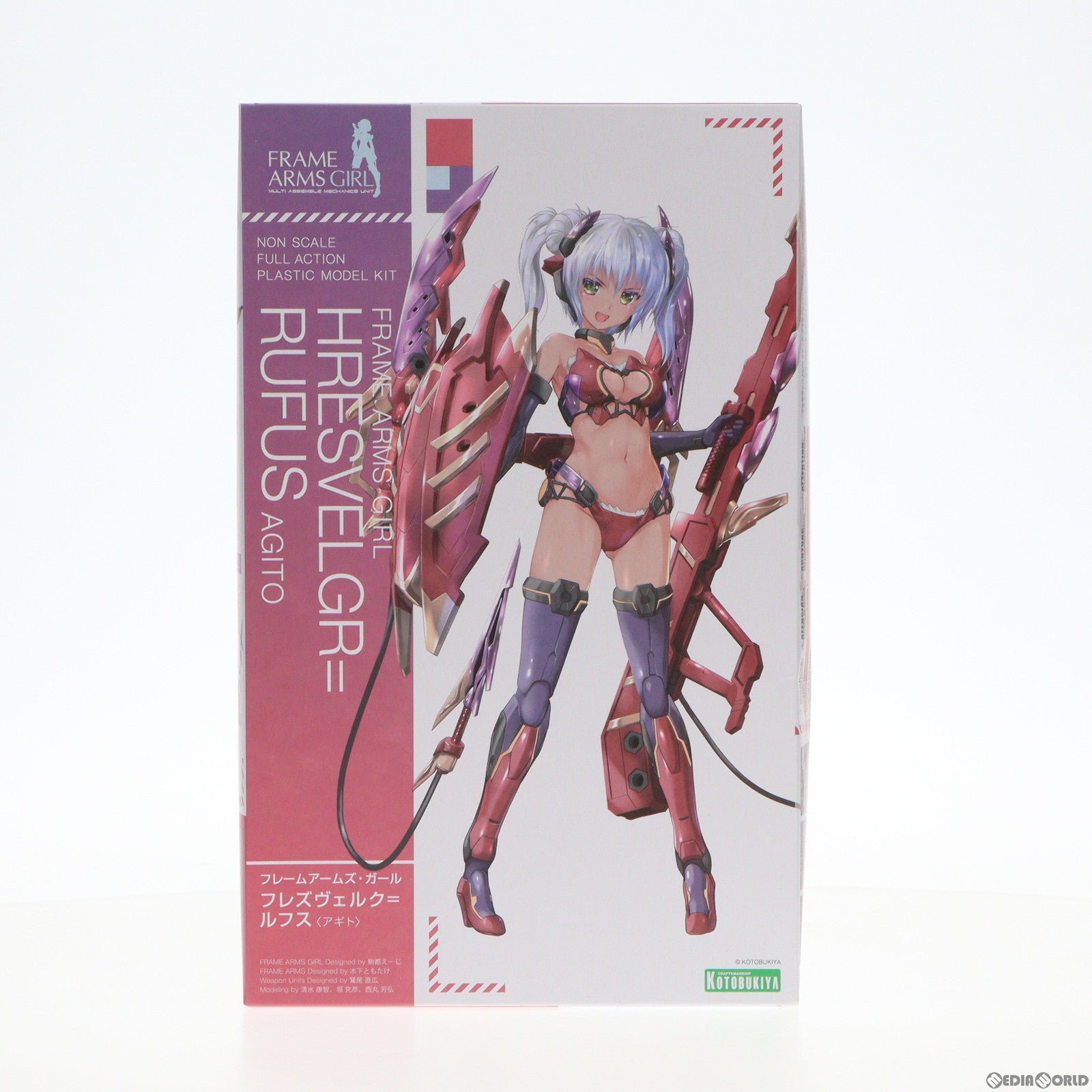 【中古即納】[PTM]フレームアームズ・ガール フレズヴェルク=ルフス アギト プラモデル(FG076) コトブキヤ(20200426)