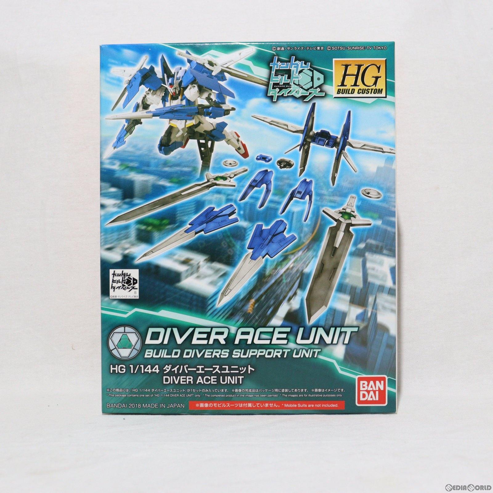 【中古即納】[PTM] HGBC 1/144 ダイバーエースユニット ガンダムビルドダイバーズ プラモデル バンダイスピリッツ(20180629)