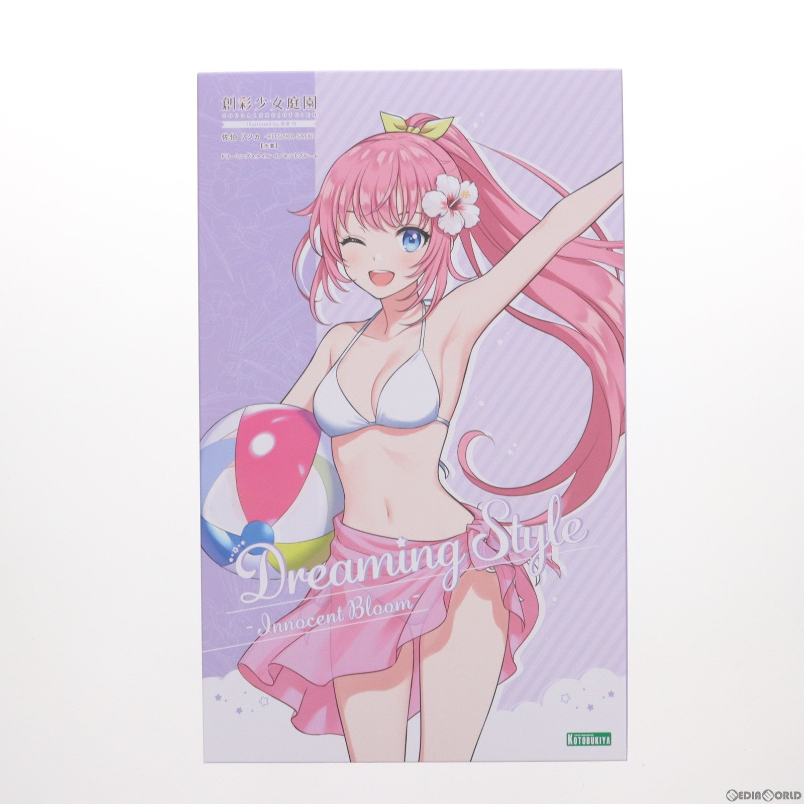 【中古即納】[PTM] コトブキヤショップ限定 創彩少女庭園 1/10 佐伯リツカ(さえきりつか) 水着 ドリーミングスタイル イノセントブルーム プラモデル(JK045) コトブキヤ(20240125)