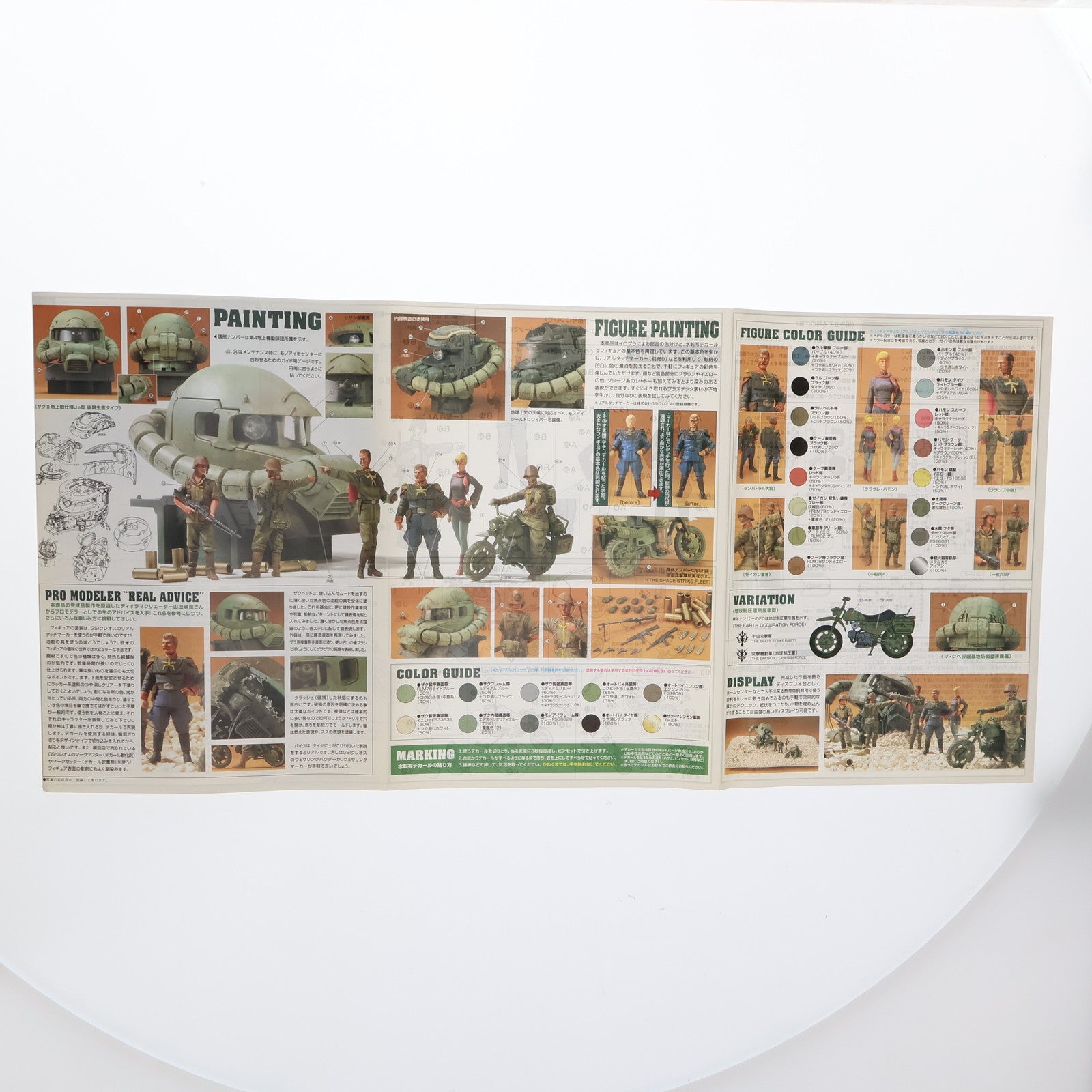 【中古即納】[PTM]U.C.ハードグラフシリーズNo.2 1/35 ジオン公国軍 ランバ・ラル独立遊撃隊セット 機動戦士ガンダム プラモデル(0146729) バンダイ(20171028)