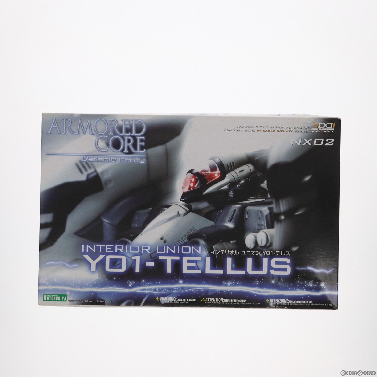 アーマードコア　インテリオンユニオンYO1－テルス インテリオル ユニオン Y01-TELLUS（テルス） フルパッケージVer