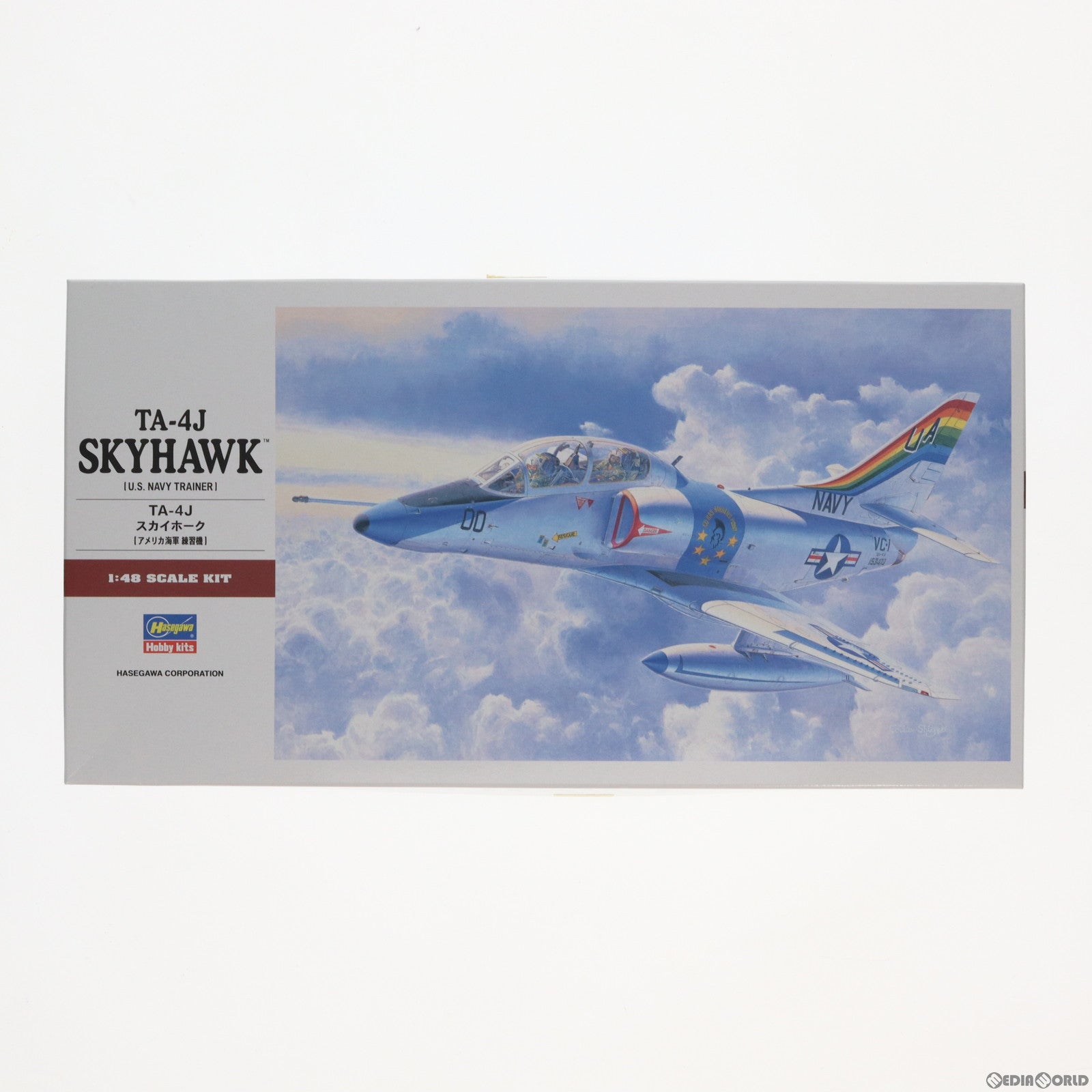 【中古即納】[PTM]PTシリーズ No.43 1/48 TA-4J スカイホーク プラモデル(07243) ハセガワ(20230511)