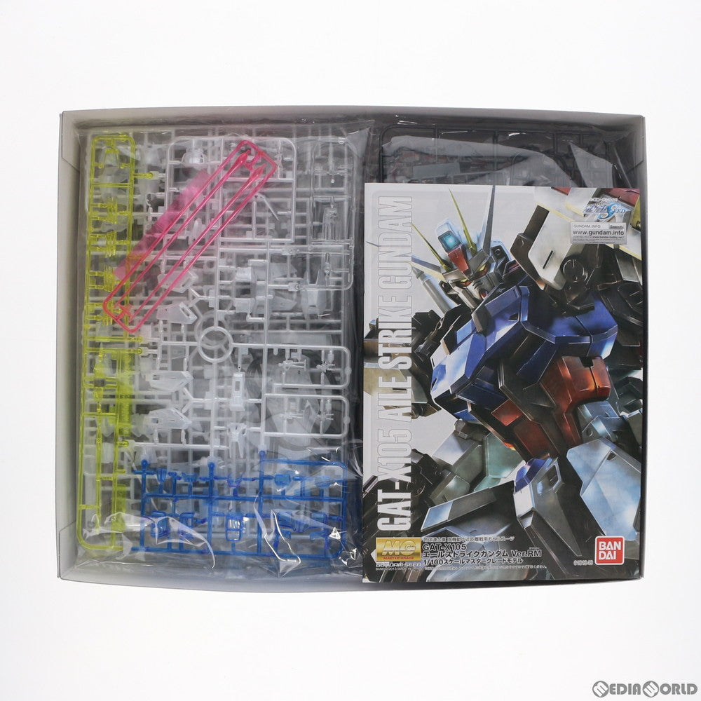 【中古即納】[PTM]MG 1/100 GAT-X105+AQM/E-X01 エールストライクガンダム Ver.RM クリアカラー 機動戦士ガンダムSEED(シード) プラモデル ガンダムベース限定(0218626) バンダイ(20170831)