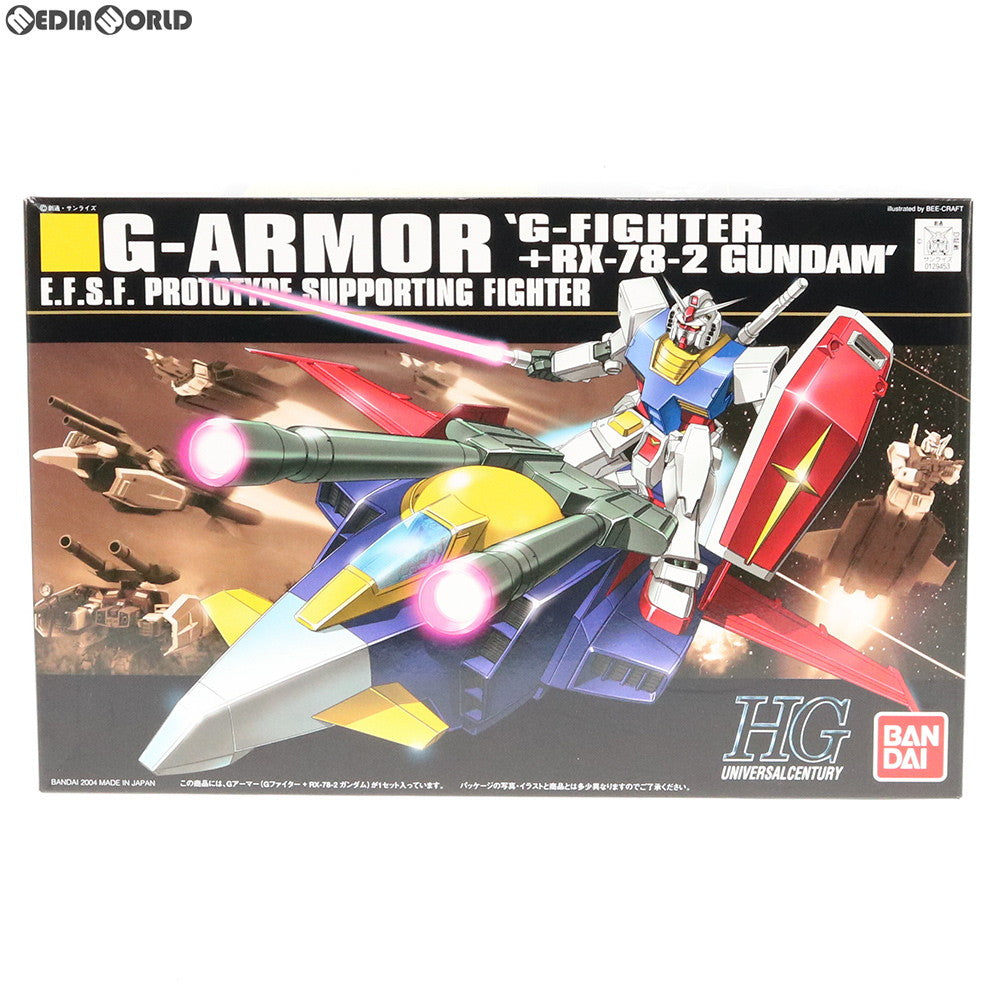 【中古即納】[PTM]HGUC 1/144 Gアーマー(Gファイター+RX-78-2 ガンダム) 機動戦士ガンダム シリーズNo.050 プラモデル(0129453) バンダイ(20181109)