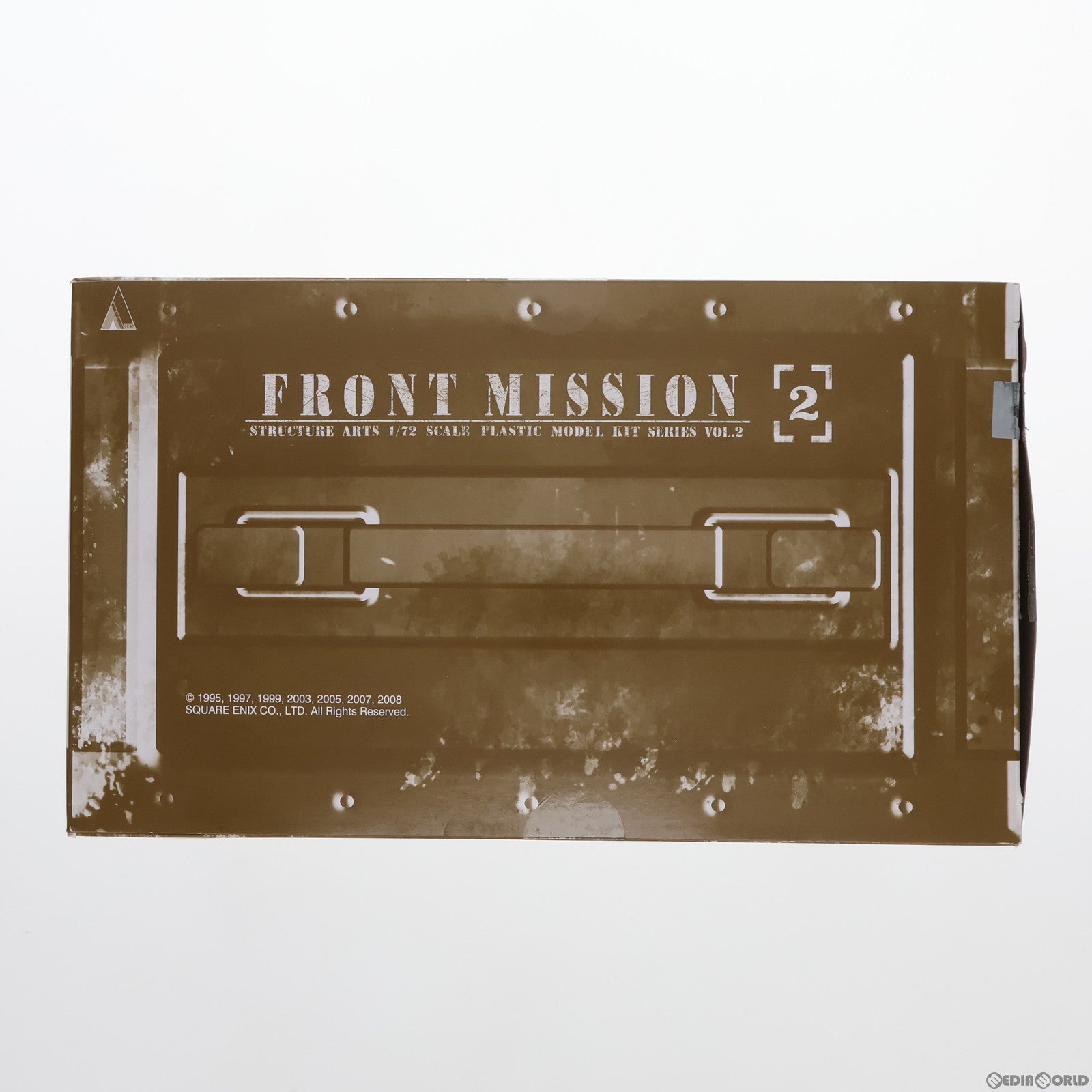 【中古即納】[PTM]フロントミッション ストラクチャーアーツ 1/72 スケール プラスティック モデルキット シリーズ Vol.2 全4種BOX FRONT MISSION プラモデル スクウェア・エニックス(20211231)