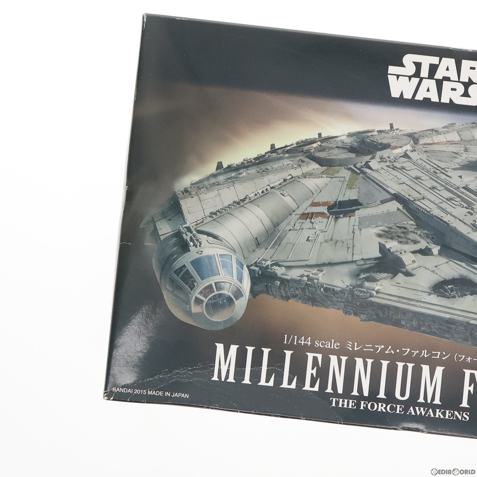 【中古即納】[PTM] 1/144 ミレニアムファルコン(フォースの覚醒) スター・ウォーズ プラモデル(202288) バンダイ(20151030)