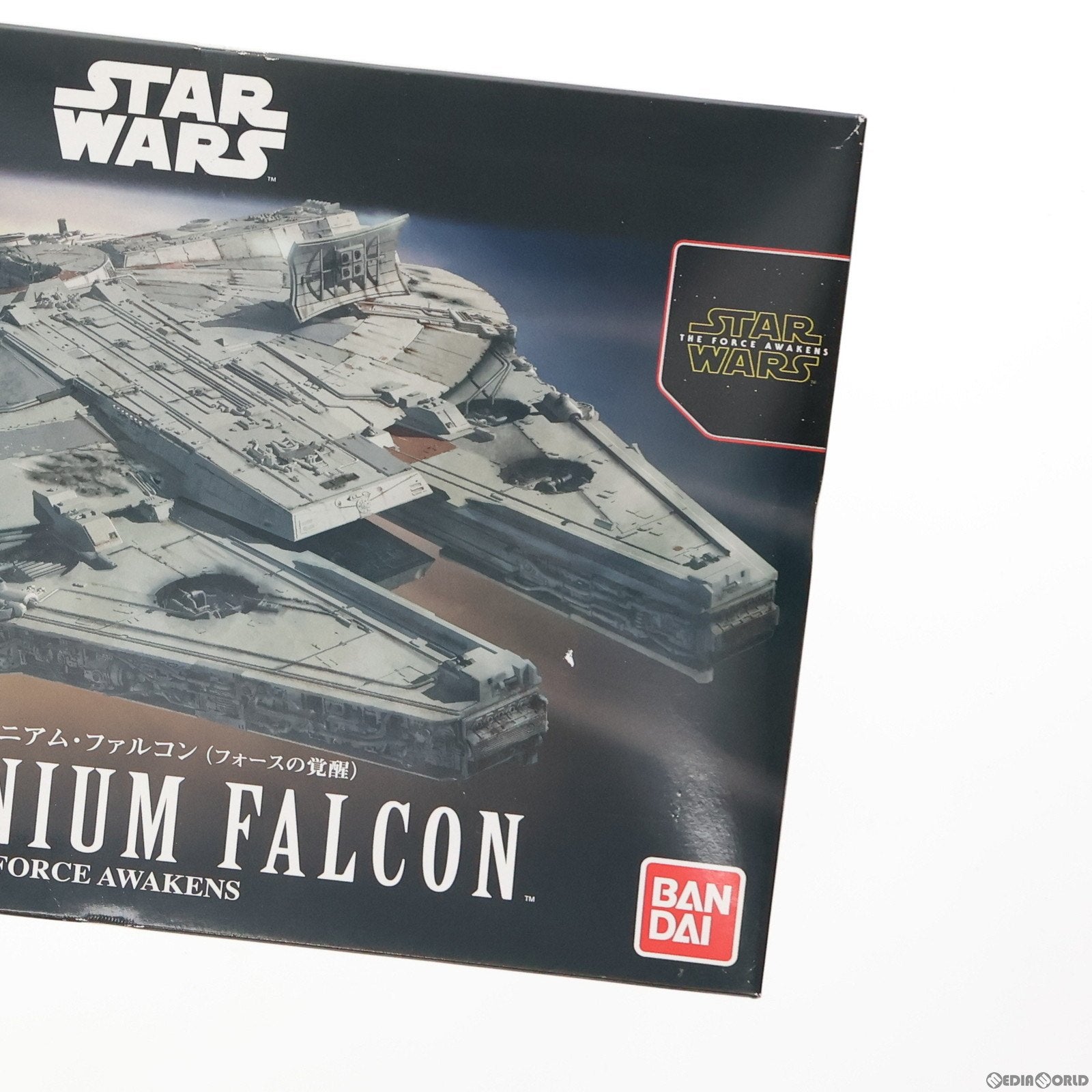 【中古即納】[PTM] 1/144 ミレニアムファルコン(フォースの覚醒) スター・ウォーズ プラモデル(202288) バンダイ(20151030)