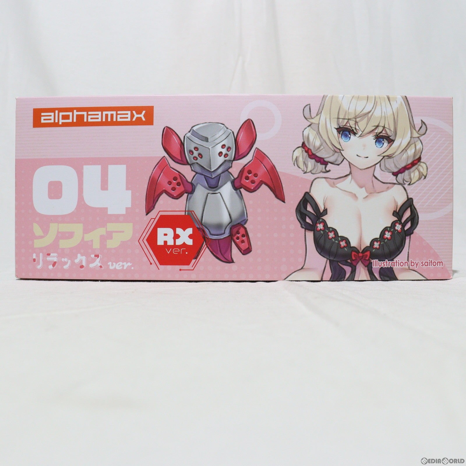 【中古即納】[PTM] DarkAdvent(ダークアドヴェント) ソフィア リラックスver. プラモデル(AX-0265) アルファマックス(20230208)