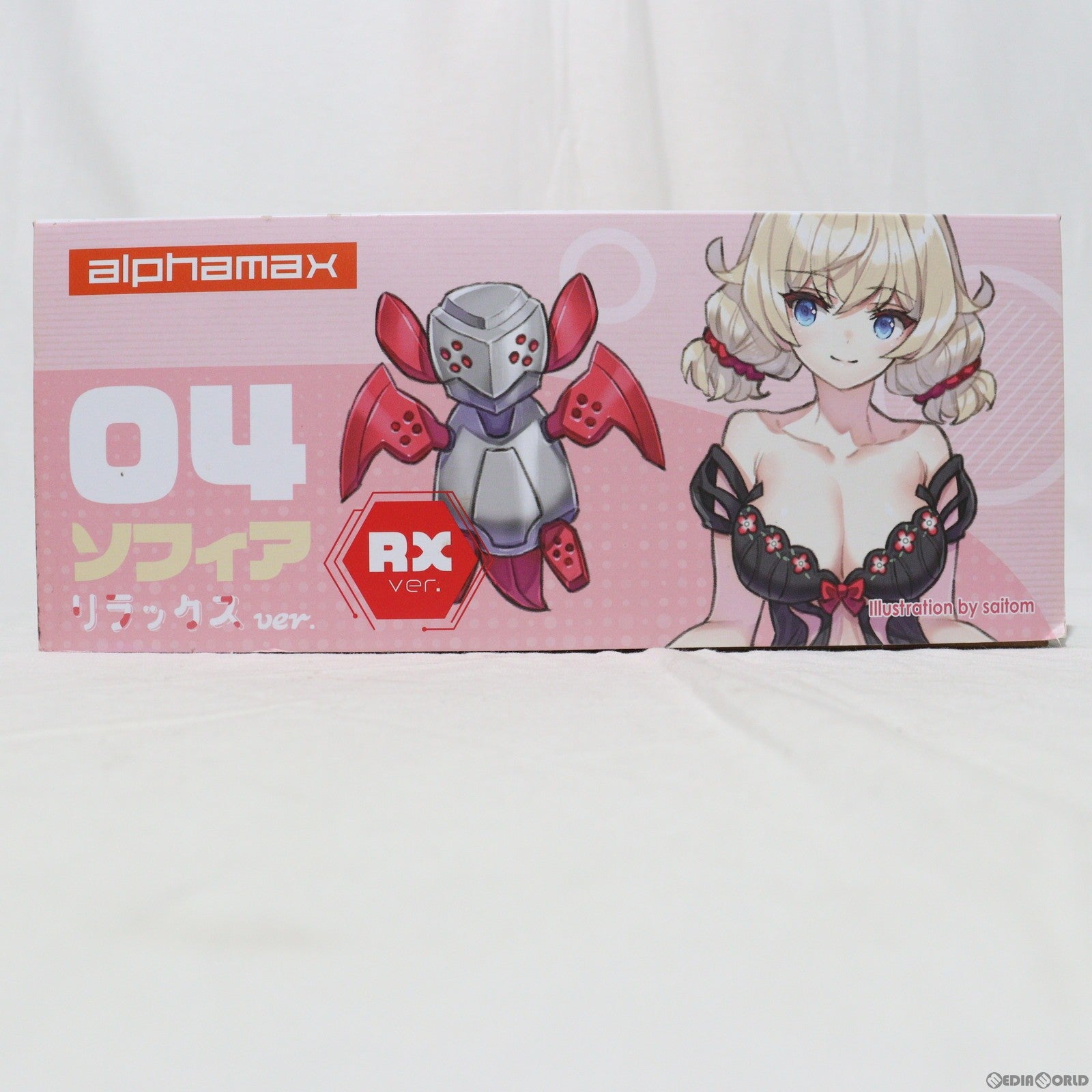 【中古即納】[PTM] DarkAdvent(ダークアドヴェント) ソフィア リラックスver. プラモデル(AX-0265) アルファマックス(20230208)