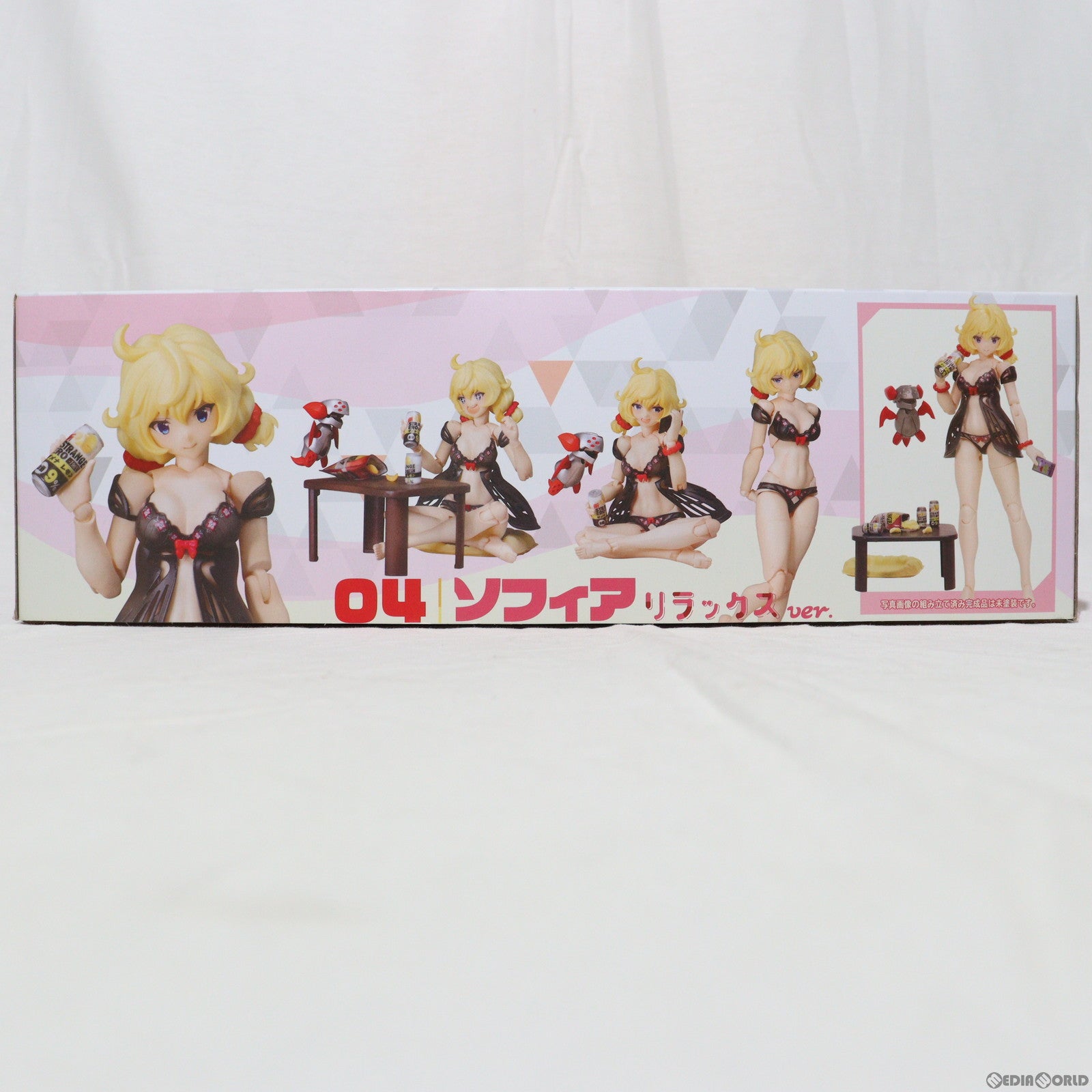 中古即納】[PTM]DarkAdvent(ダークアドヴェント) ソフィア リラックスver. プラモデル(AX-0265) アルファマックス