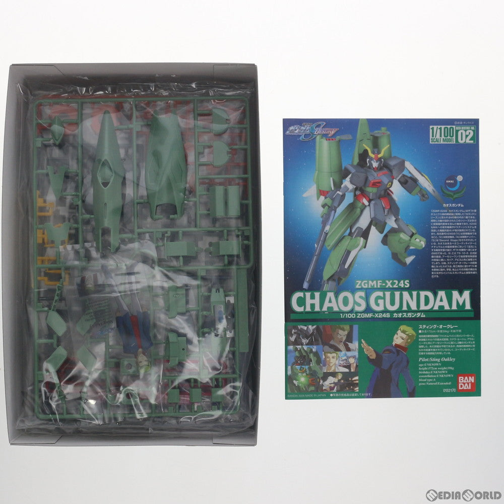 【中古即納】[PTM] 1/100 カオスガンダム 機動戦士ガンダムSEED DESTINY(シード デスティニー) プラモデル バンダイ(20170217)