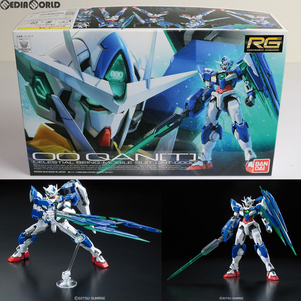 【中古即納】[PTM]RG 1/144 GNT-0000 ダブルオークアンタ 劇場版 機動戦士ガンダム00(ダブルオー) -A wakening of the Trailblazer- プラモデル バンダイ(20160528)