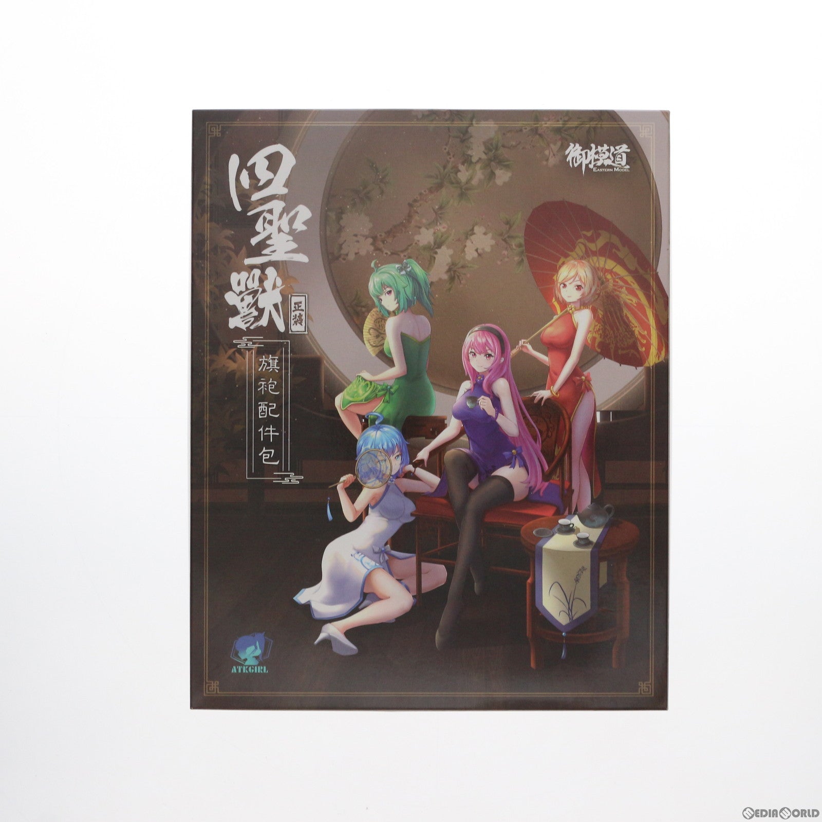 【中古即納】[PTM] 1/12 ATKガール 四聖獣 チャイナドレスオプションパック A.T.K.GIRL プラモデル 御模道(EASTERN MODEL) (20210722)
