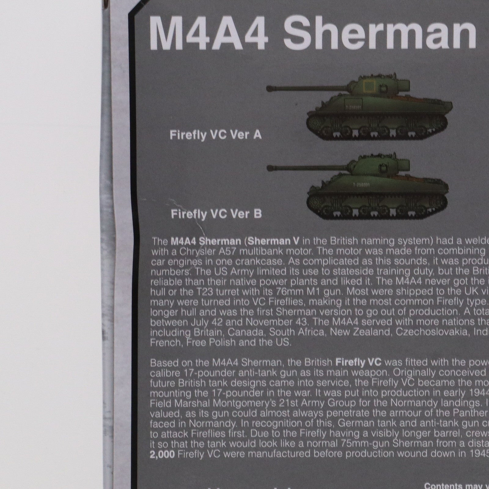 【中古即納】[PTM]1/56 M4A4 シャーマン/ファイアフライ VC プラモデル(RB0088) RUBICON MODELS(ルビコンモデルス)(20201031)