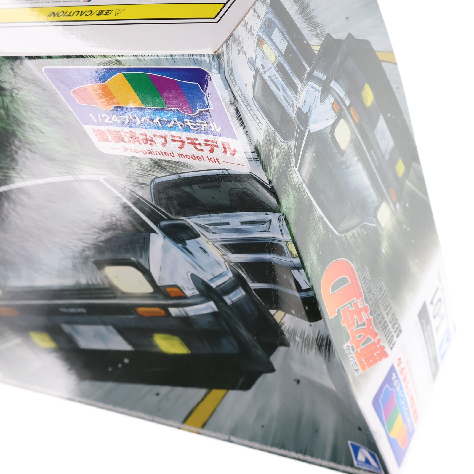 【中古即納】[PTM]プリペイントモデル No.I-1 頭文字D 藤原拓海 AE86 トレノ プロジェクトD仕様 1/24 プラモデル アオシマ(20220831)