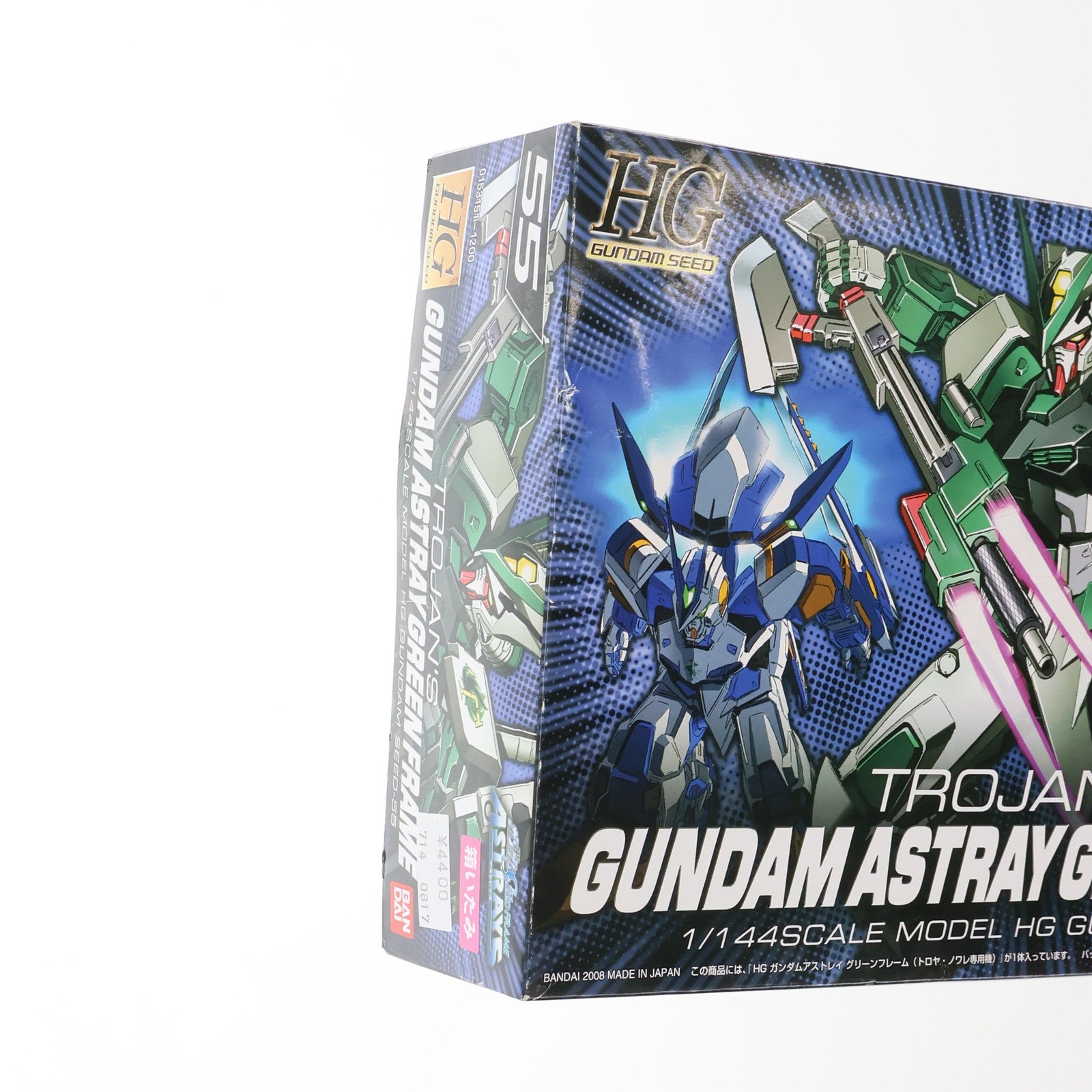 中古即納】[PTM]HG 1/144 MBF-P04 ガンダムアストレイ グリーンフレーム(トロヤ・ノワレ専用機) 機動戦士ガンダムSEED  DESTINY(シードデスティニー) プラモデル(0153151) バンダイ