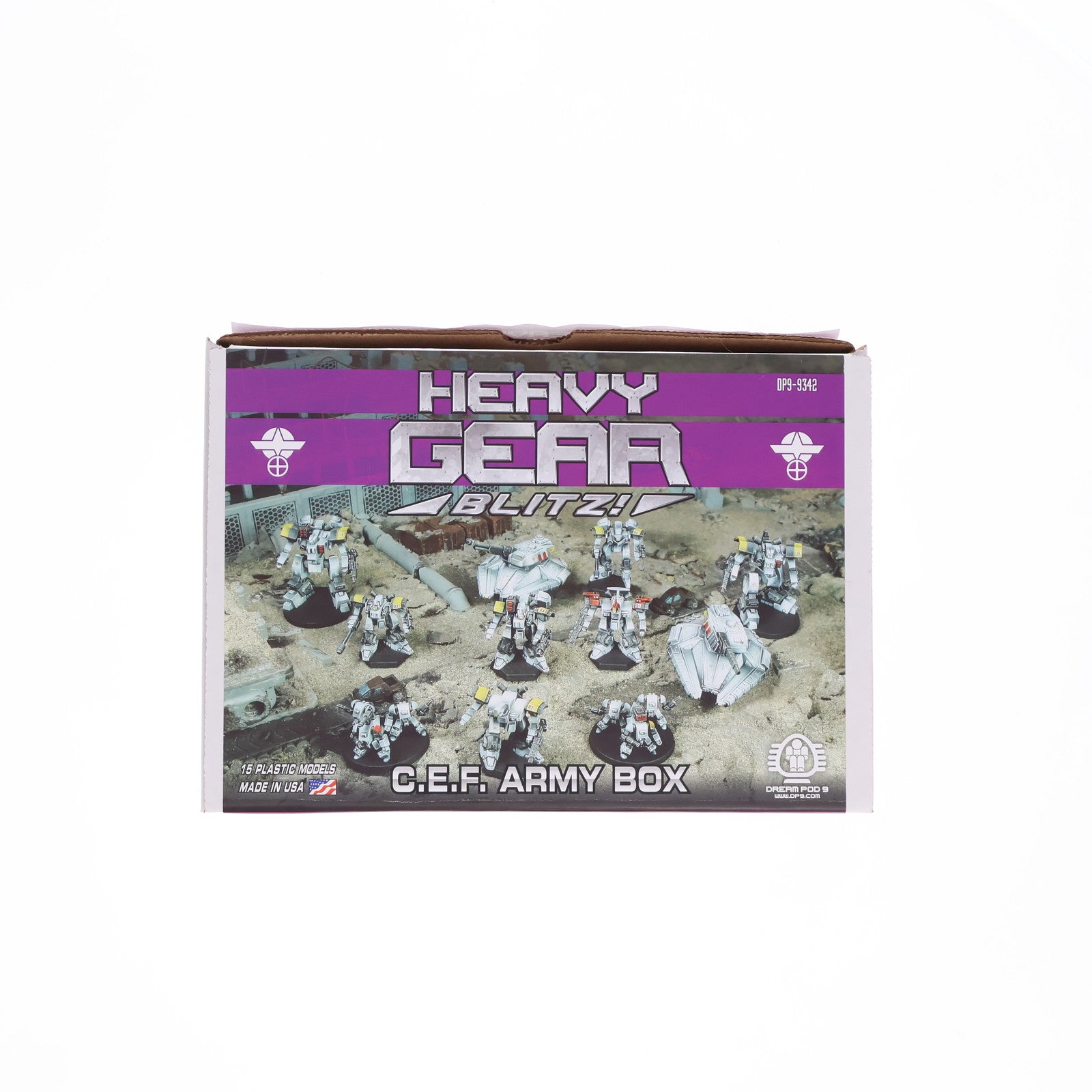 【中古即納】[PTM]1/144 Heavy Gear Blitz!(ヘヴィギアブリッツ) C.E.F. Army Box プラモデル(DP9-9342) Dream Pod 9(19991231)