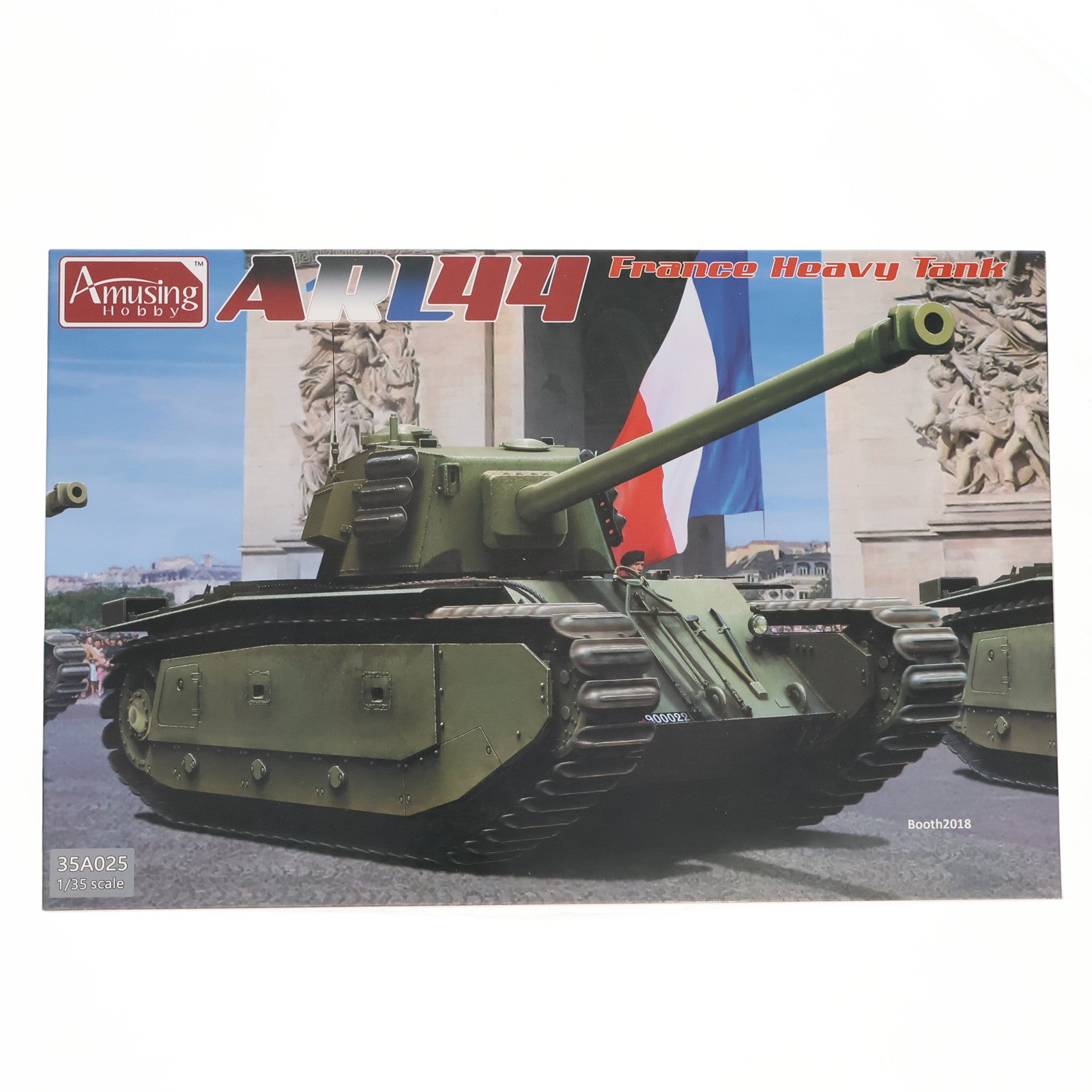 【中古即納】[PTM]1/35 フランス重戦車 ARL44 プラモデル(AMH35A025) Amusing Hobby(アミュージングホビー)(20190822)
