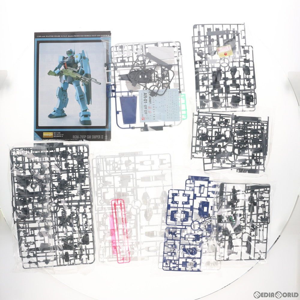 中古即納】[PTM]プレミアムバンダイ限定 MG 1/100 RGM-79SP ジム・スナイパーII(ホワイト・ディンゴ隊仕様) 機動戦士ガンダム外伝  コロニーの落ちた地で… プラモデル(0216405) バンダイ