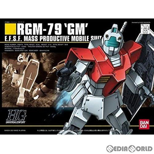 【中古即納】[PTM] (再販) HGUC 1/144 RGM-79 ジム 機動戦士ガンダムプラモデル(592484) バンダイスピリッツ(20240319)