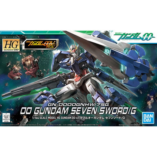 【中古即納】[PTM](再販)HG 1/144 ダブルオーガンダムセブンソード/G 機動戦士ガンダム00(ダブルオー) プラモデル バンダイスピリッツ(20240724)