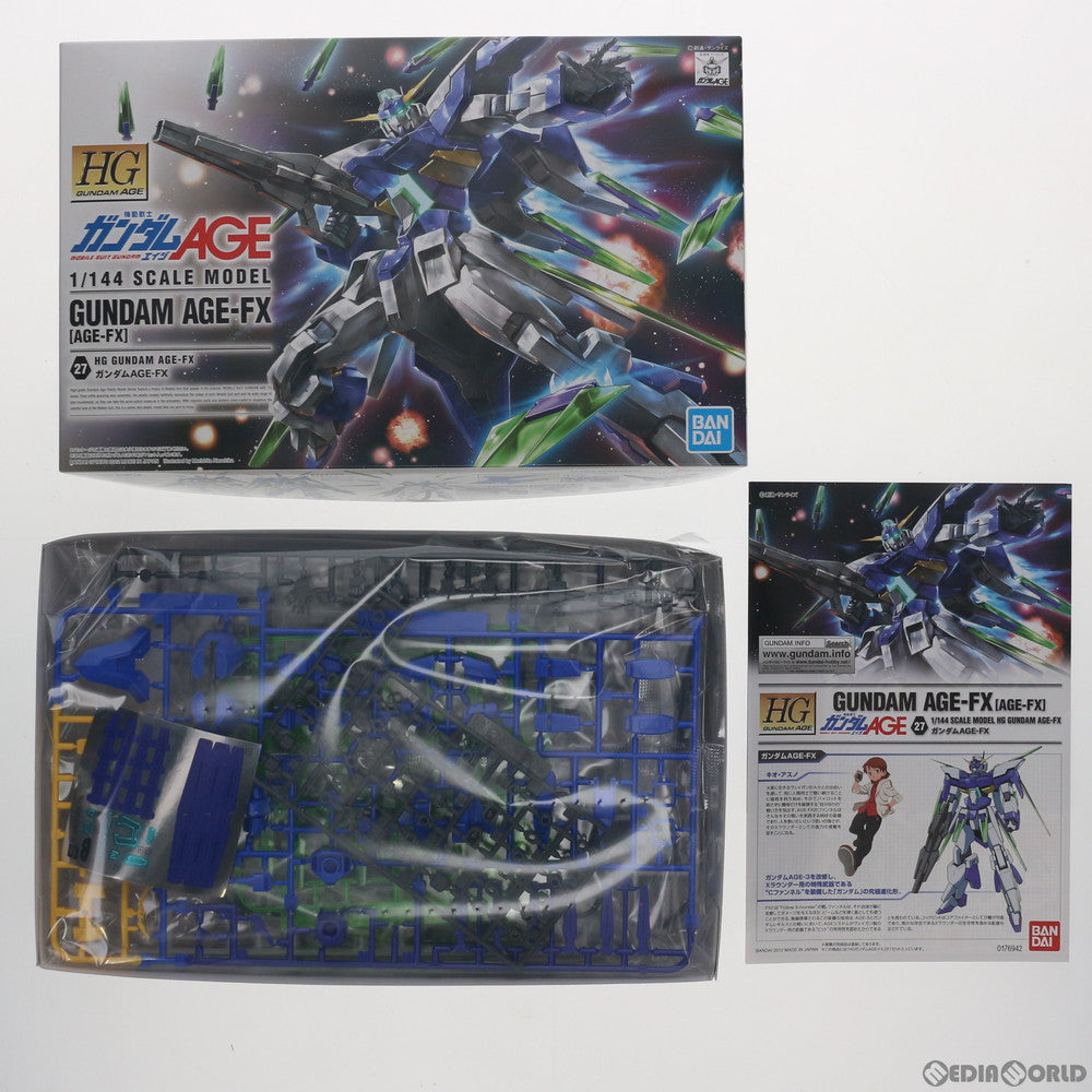 【中古即納】[PTM]HG 1/144 ガンダムAGE-FX 機動戦士ガンダムAGE(エイジ) プラモデル バンダイスピリッツ(20200916)