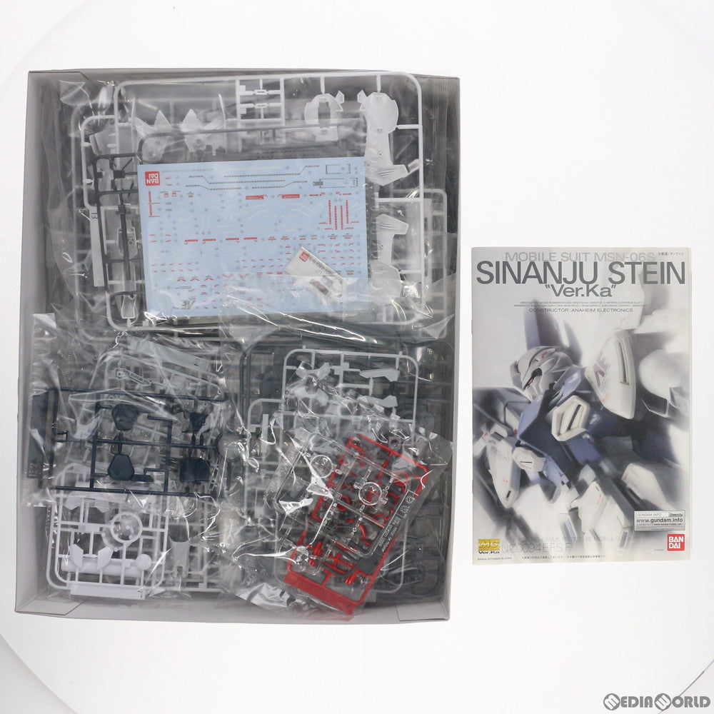 【中古即納】[PTM]MG 1/100 シナンジュ・スタイン Ver.ka. 機動戦士ガンダムUC(ユニコーン) MSV プラモデル バンダイ(20180201)