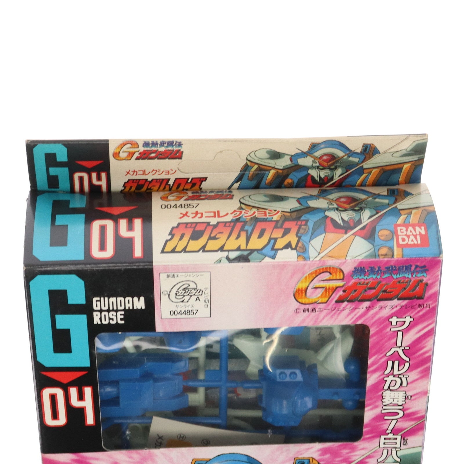 【中古即納】[PTM]GF13-009NF ガンダムローズ 機動武闘伝Gガンダム メカコレクションG-04 プラモデル バンダイ(19991231)