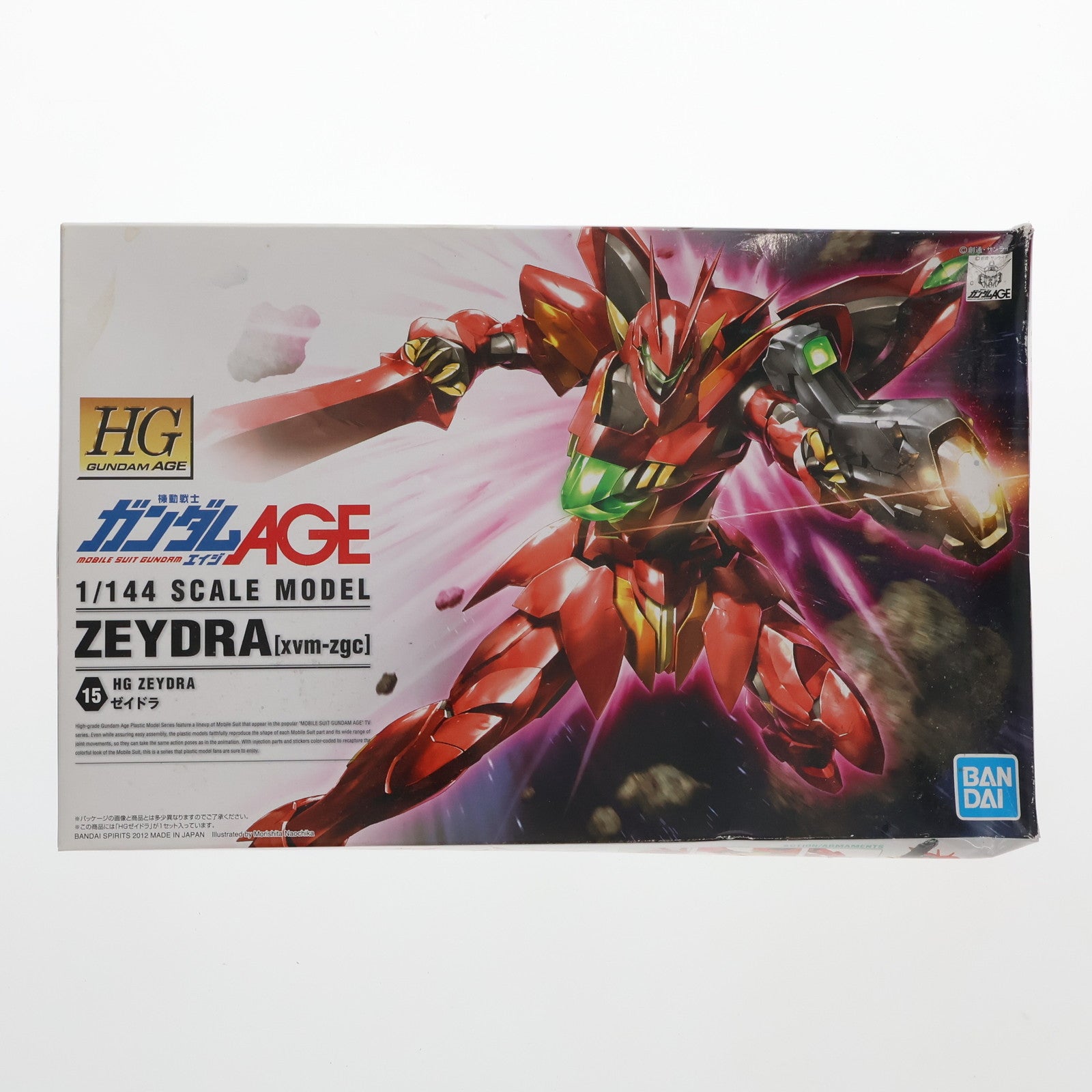 【中古即納】[PTM]HG 1/144 xvm-zgc ゼイドラ 機動戦士ガンダムAGE(エイジ) プラモデル(5060367) バンダイスピリッツ(20200421)