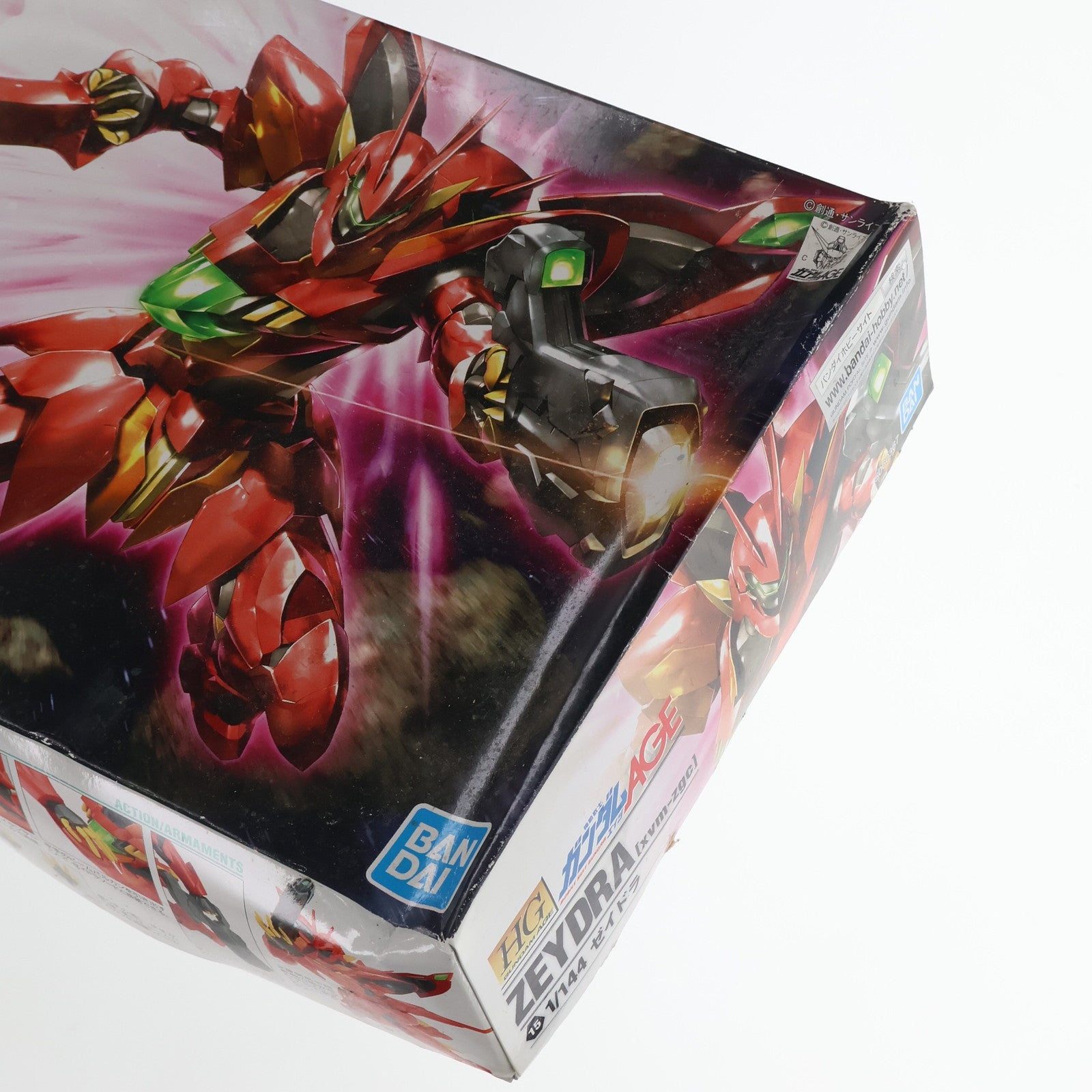 【中古即納】[PTM]HG 1/144 xvm-zgc ゼイドラ 機動戦士ガンダムAGE(エイジ) プラモデル(5060367) バンダイスピリッツ(20200421)