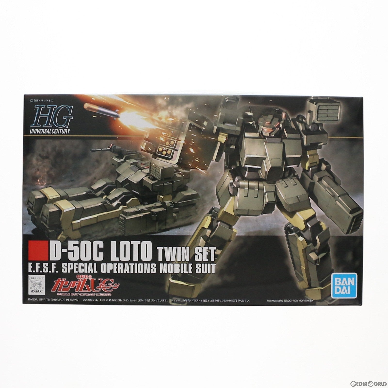 【中古即納】[PTM]HGUC 1/144 ロト ツインセット 機動戦士ガンダムUC(ユニコーン) プラモデル バンダイスピリッツ(20191231)