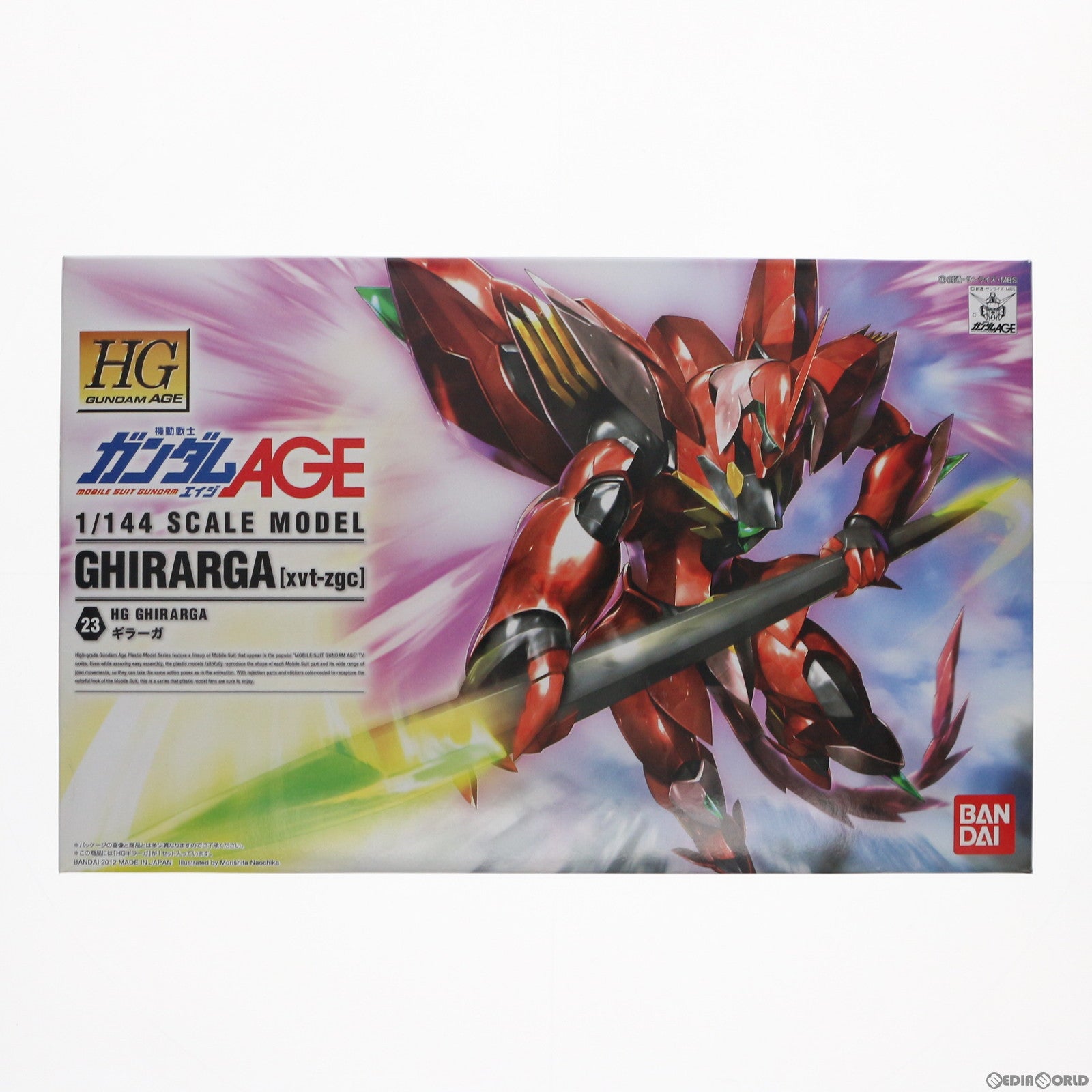 【中古即納】[PTM]HG 1/144 ギラーガ 機動戦士ガンダムAGE(エイジ) プラモデル バンダイ(20171202)