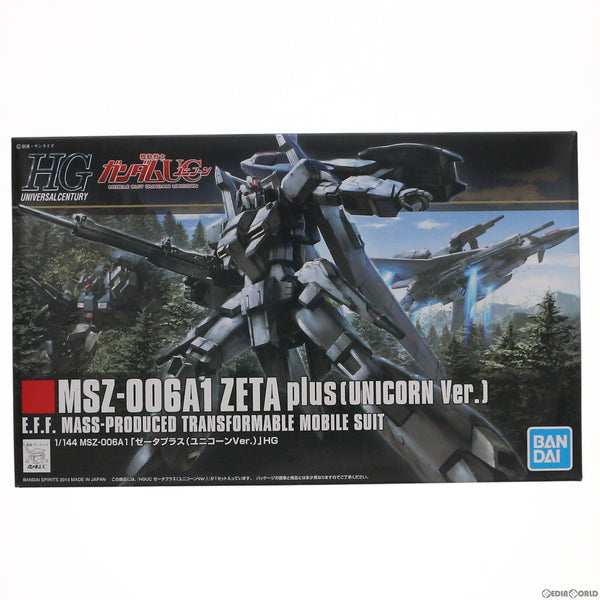 【中古即納】[PTM]HGUC 1/144 MSZ-006A1 ゼータプラス(ユニコーンVer.) 機動戦士ガンダムUC(ユニコーン)  プラモデル(5060402) バンダイスピリッツ