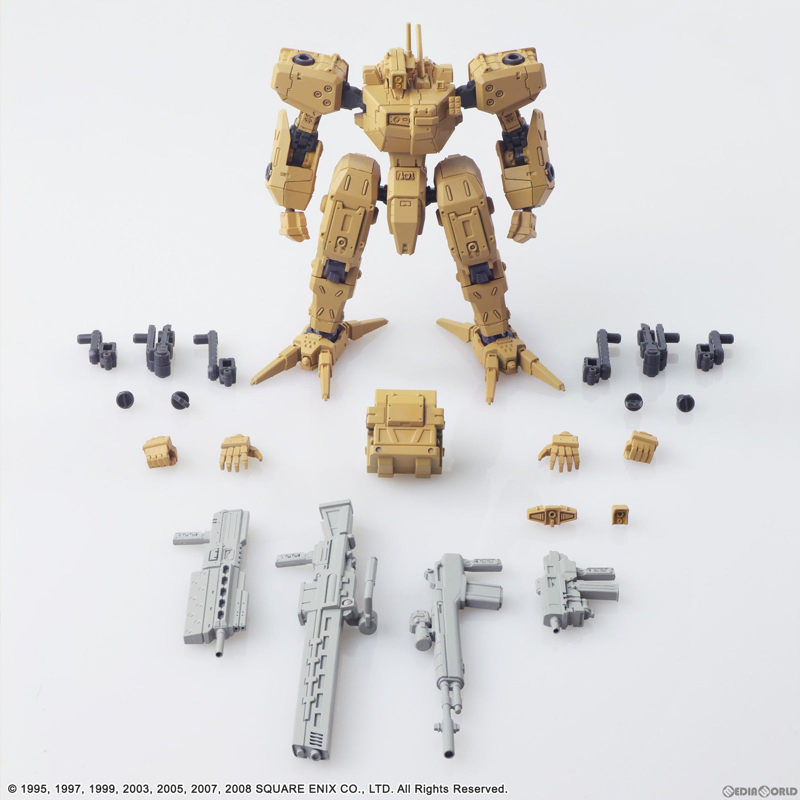 中古即納】[PTM]初回BOX購入特典付属 フロントミッション ストラクチャーアーツ 1/72 スケール プラスティック モデルキット シリーズ Vol.5  全4種BOX FRONT MISSION プラモデル スクウェア・エニックス